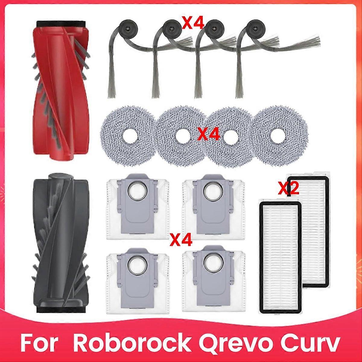 Set Mit 2 Ersatzfiltern Für Den Qrevo Curv Saugroboter, Hocheffiziente Ersatzteile, Kompatibel Mit Dem Curv-modell, Einfacher Austausch, Optimale Wartung, Doppelpackung.