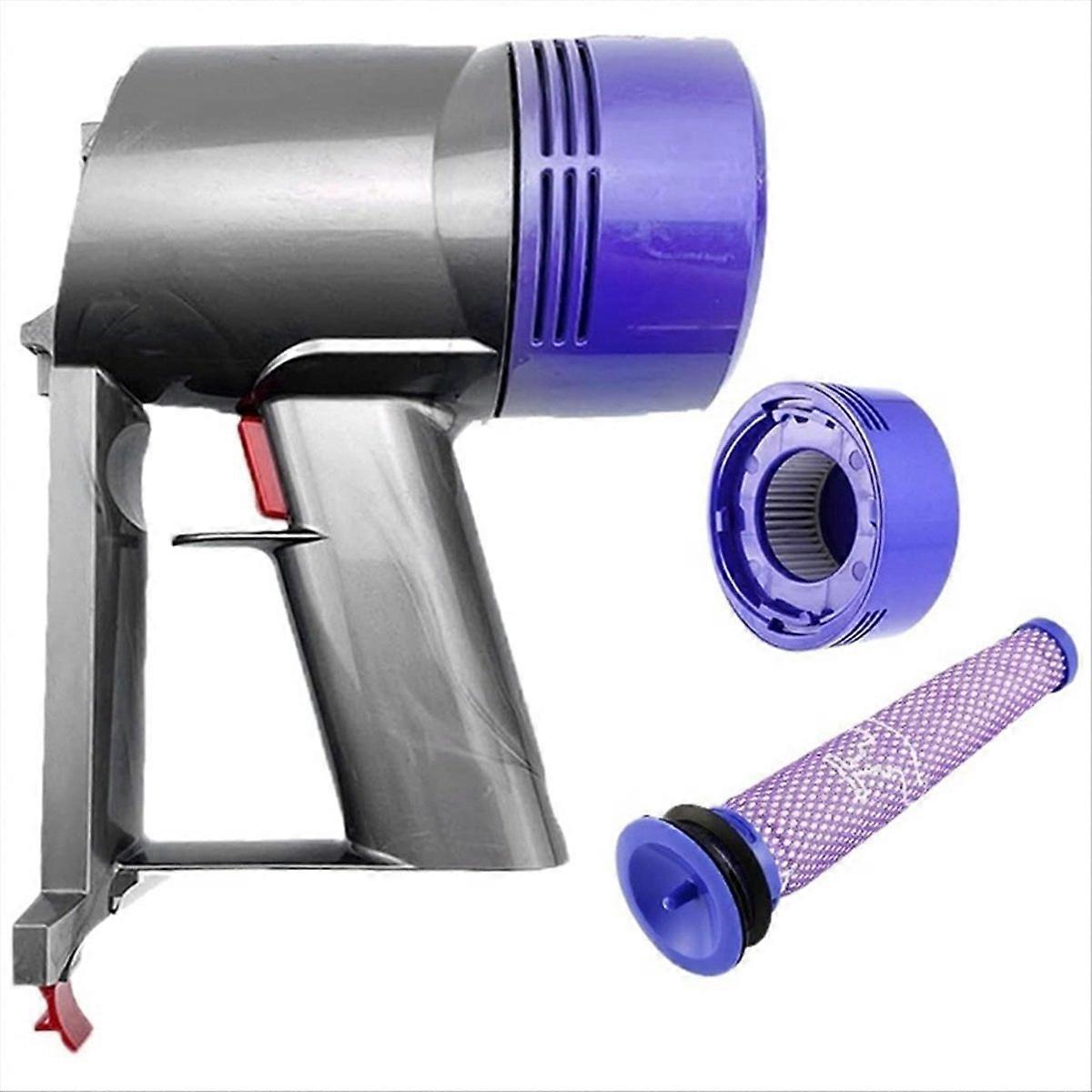 Motorgriff Für Staubsauger V8 V7 Cyclone, Kompatibles Ersatzteil, Motorisierter Griff Mit Staubbehälter, Ersatzzubehör Für Kabelloses Reinigen, Originalgriff Passend Für Die Modelle V7 Und V8.