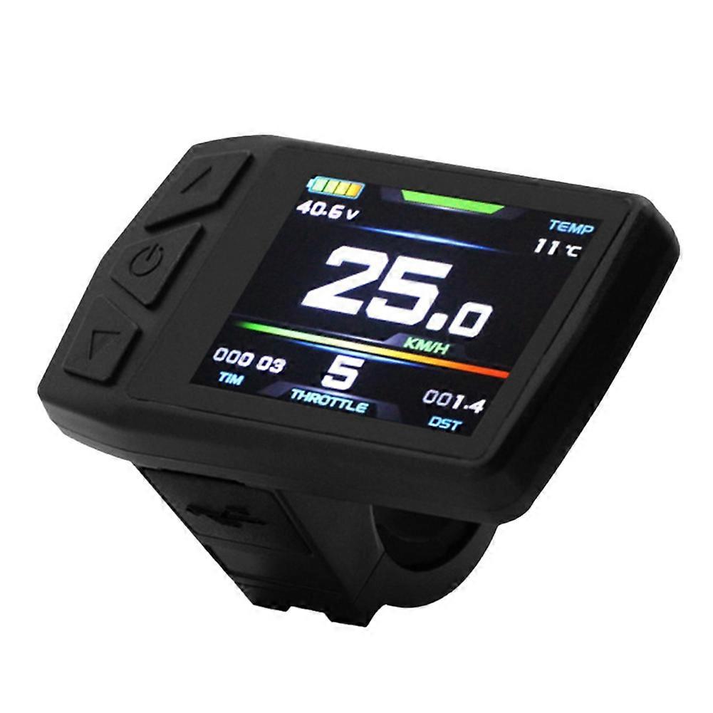 Kt Tf01u Intelligentes Farb-lcd-display Für Elektrofahrräder, Kompatibel Mit 24-v-, 36-v- Und 48-v-akkus, Gut Ablesbares Digitales Messgerät