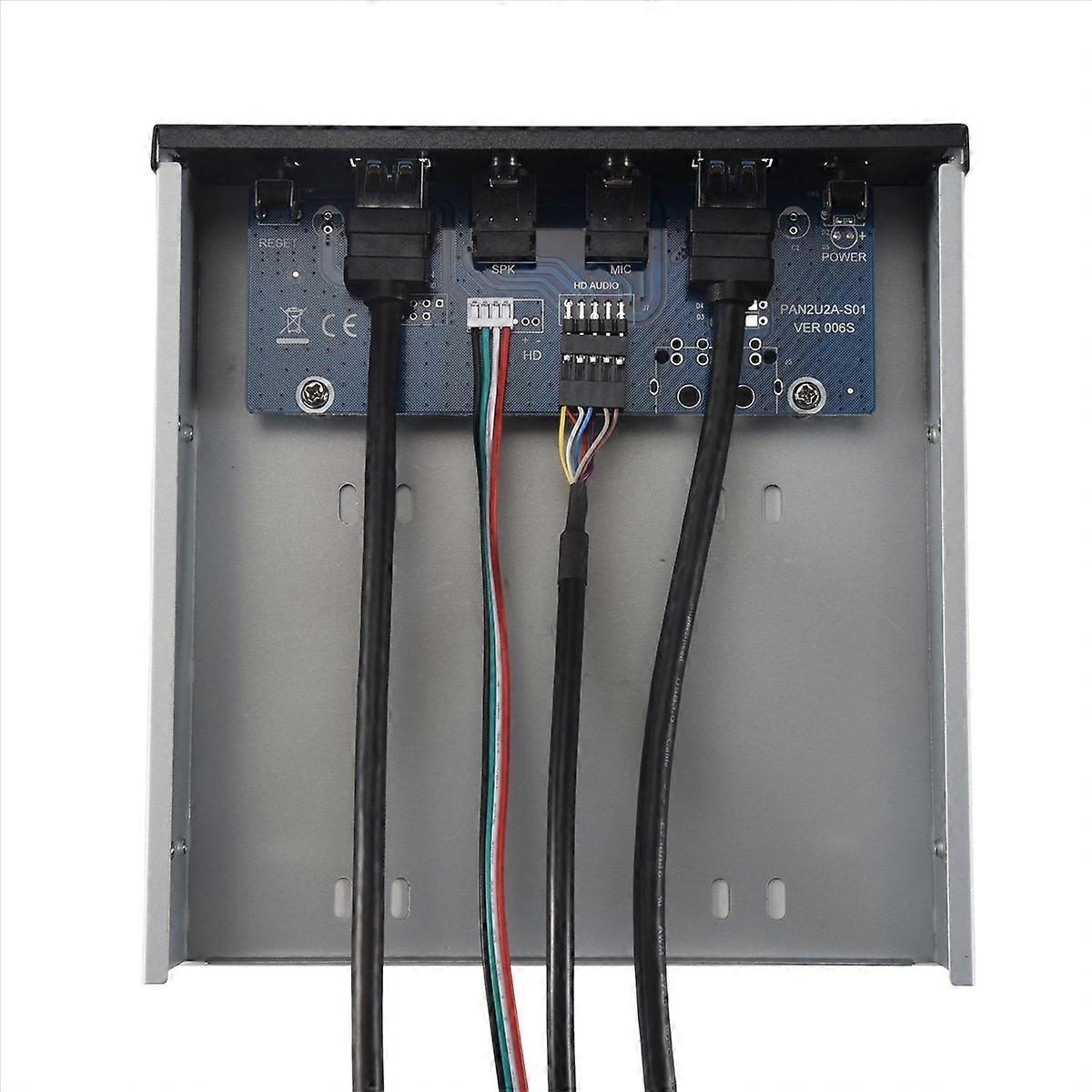Usb 3.0 2-bay Hub-adapter Für Optische Laufwerke, Frontblende Mit Anschlüssen, Pc-gehäuse