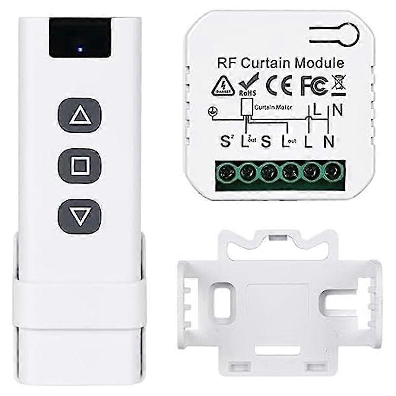 Intelligente Regler Für Rollladenmotoren, Drahtlose Steuerung Für Jalousien Und Vorhänge, Hausautomatisierungsschalter Kompatibel Mit Motorisierung, Controller-paket Für Elektrische Jalousien.