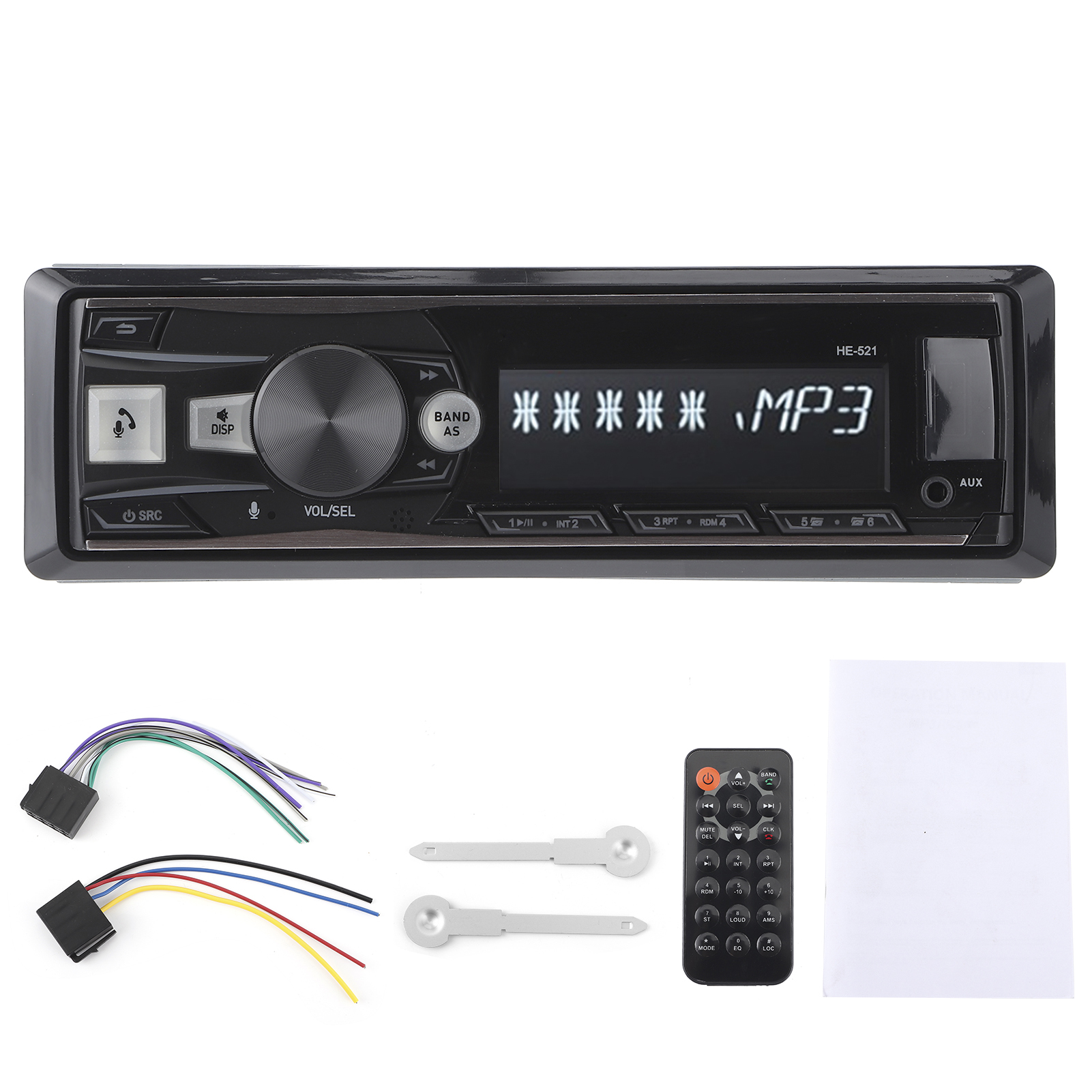 12v Bluetooth Mp3-autoradio Mit Fm, Aux, Usb, Fernbedienung Und Abnehmbarem Bedienfeld
