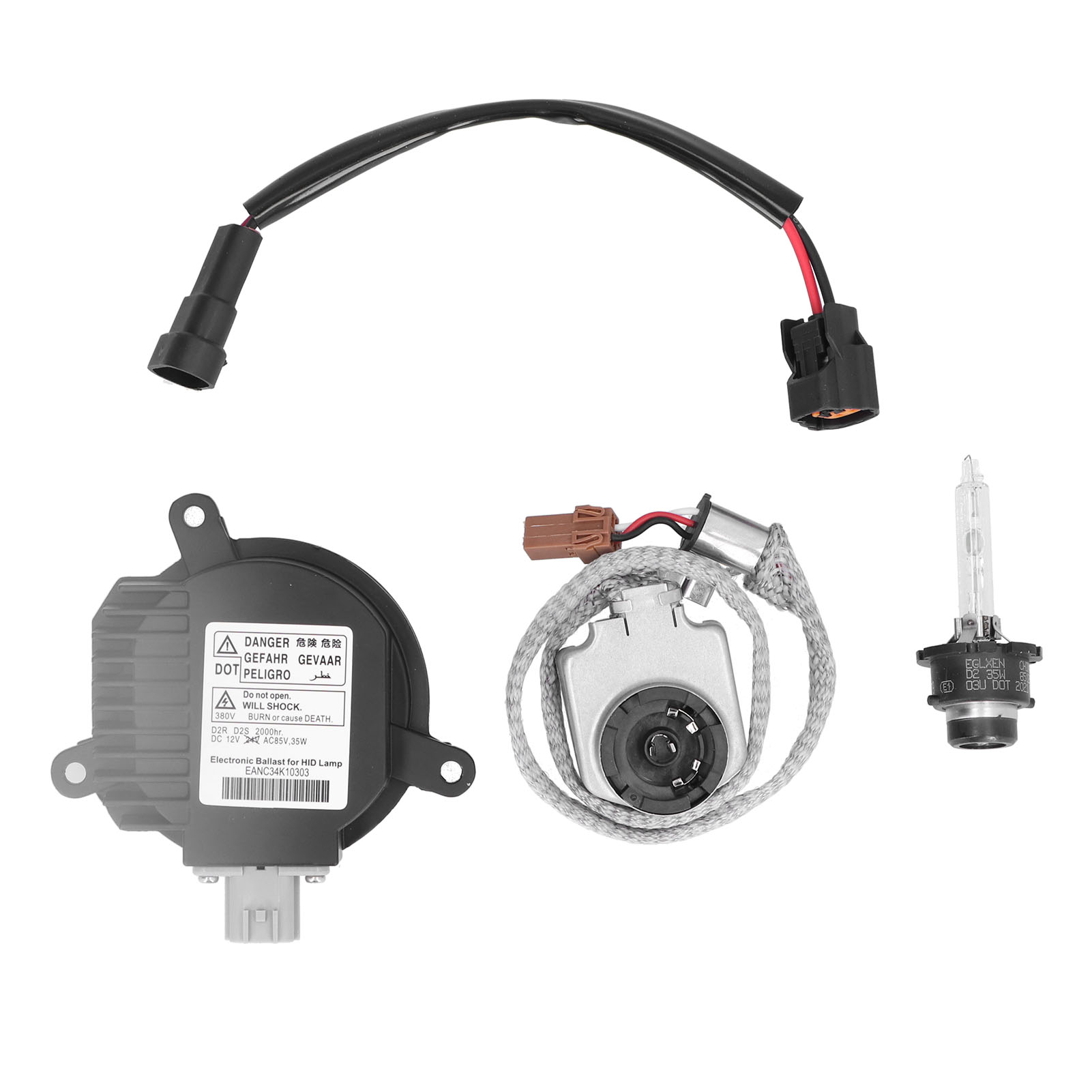 Satz Von Hid-xenon-vorschaltgeräten Und Zündern Eanaod6a3149 12v, Aluminiumlegierung Und Kunststoff, Kompatibel Mit Nissan Teana 2007-2012