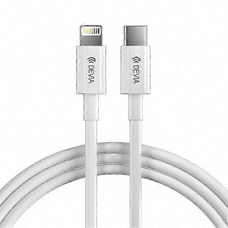 Devia Smart Series 2 M Usb-c Auf Lightning Schnellladekabel, Tpe-kabel Für Daten Und Synchronisierung, Robustes Kabel Für Iphone, 20-w-pd-ladegerät, Flexibles Kabel