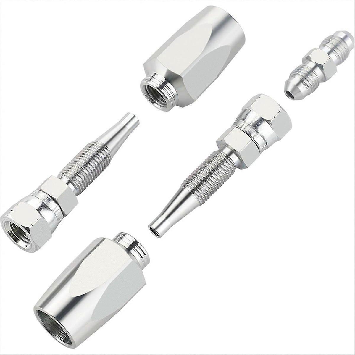 2-teiliges Hydraulik-reparaturset, 3/8-zoll-anschlüsse, Für Flexible Schläuche, Feldwartung, Hochleistungs-verbindungszubehör.