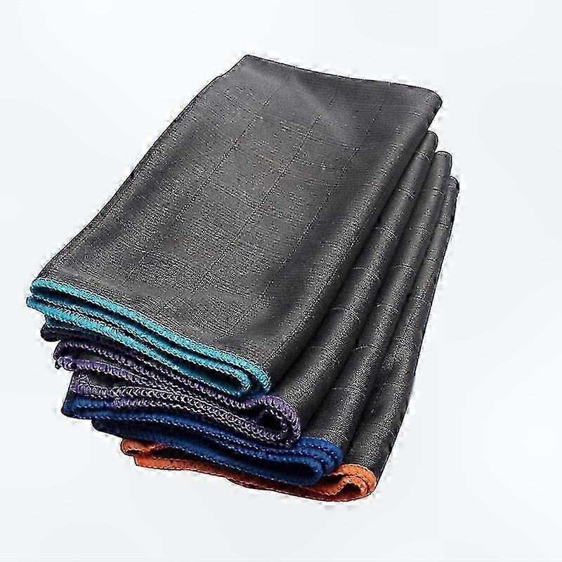 Mikrofasertuch Für Fenster, Weingläser Und Geschirr, Carbonfaser-technologie, Streifenfreie Reinigung, Mehrzweckpackung