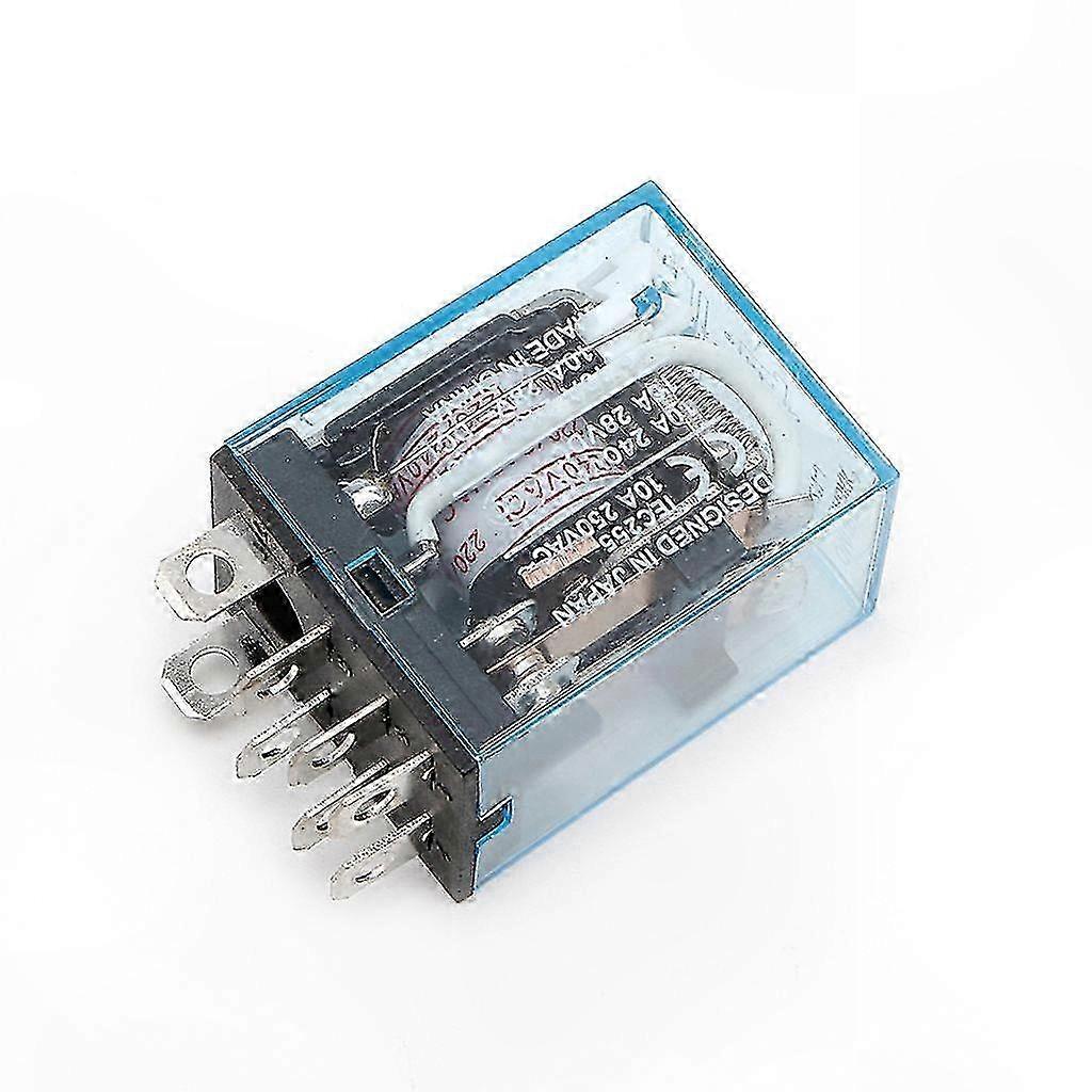 Dpdt-leistungsrelais 10 A, 220-v-wechselstromspule, Integrierte Led-anzeige