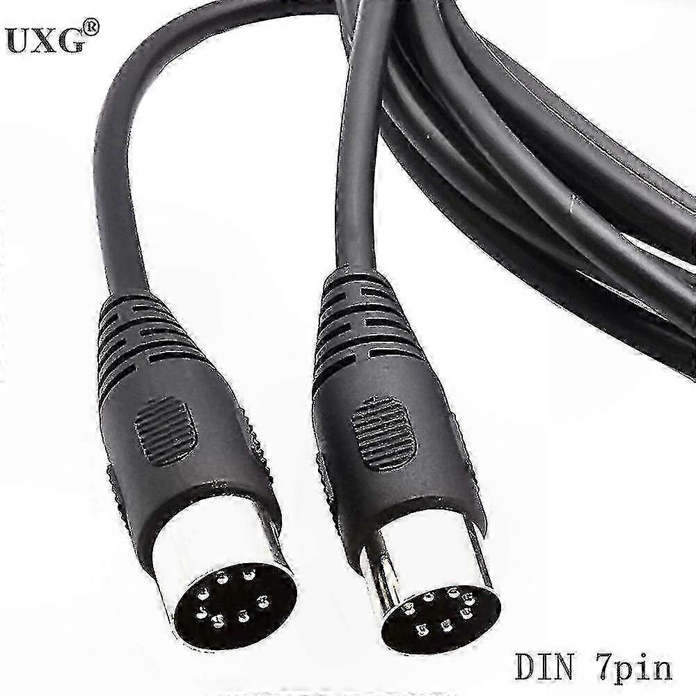 7-poliges Din-midi-kabel (stecker-stecker) – 1 M, 1,5 M, 3 M Zum Anschluss Von Musikinstrumenten