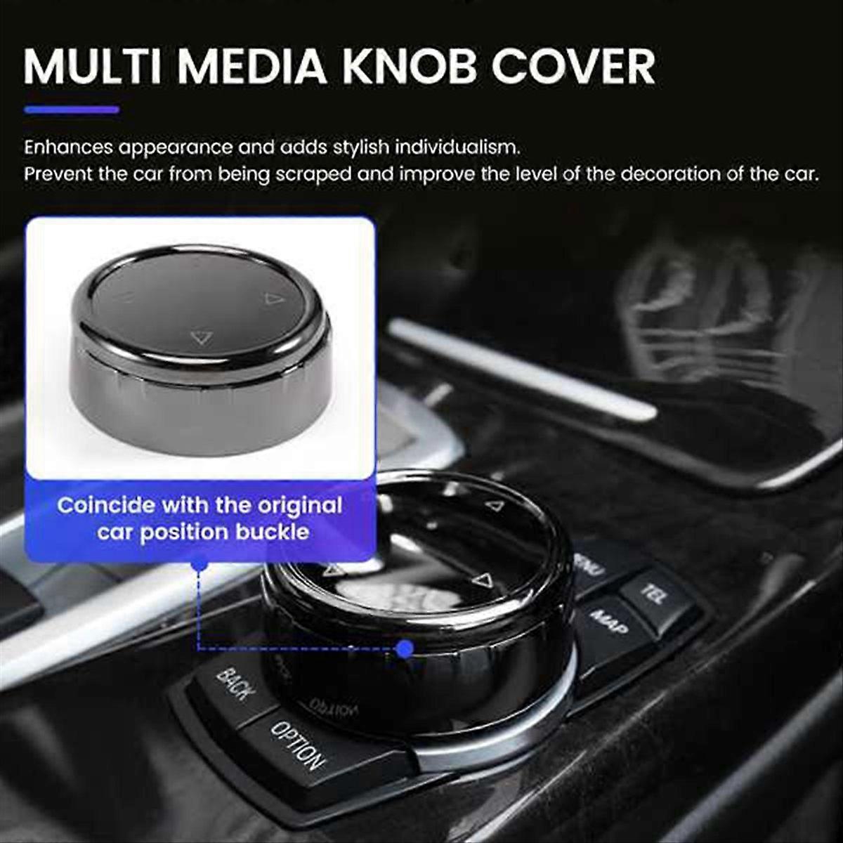 Blende Für Idrive-multimedia-taste, Zieraufkleber Für Bmw 5er F10, Abdeckung Für Bedienelemente Im Innenraum, Armaturenbrettverkleidung, Ersatzteil, 1 Stück