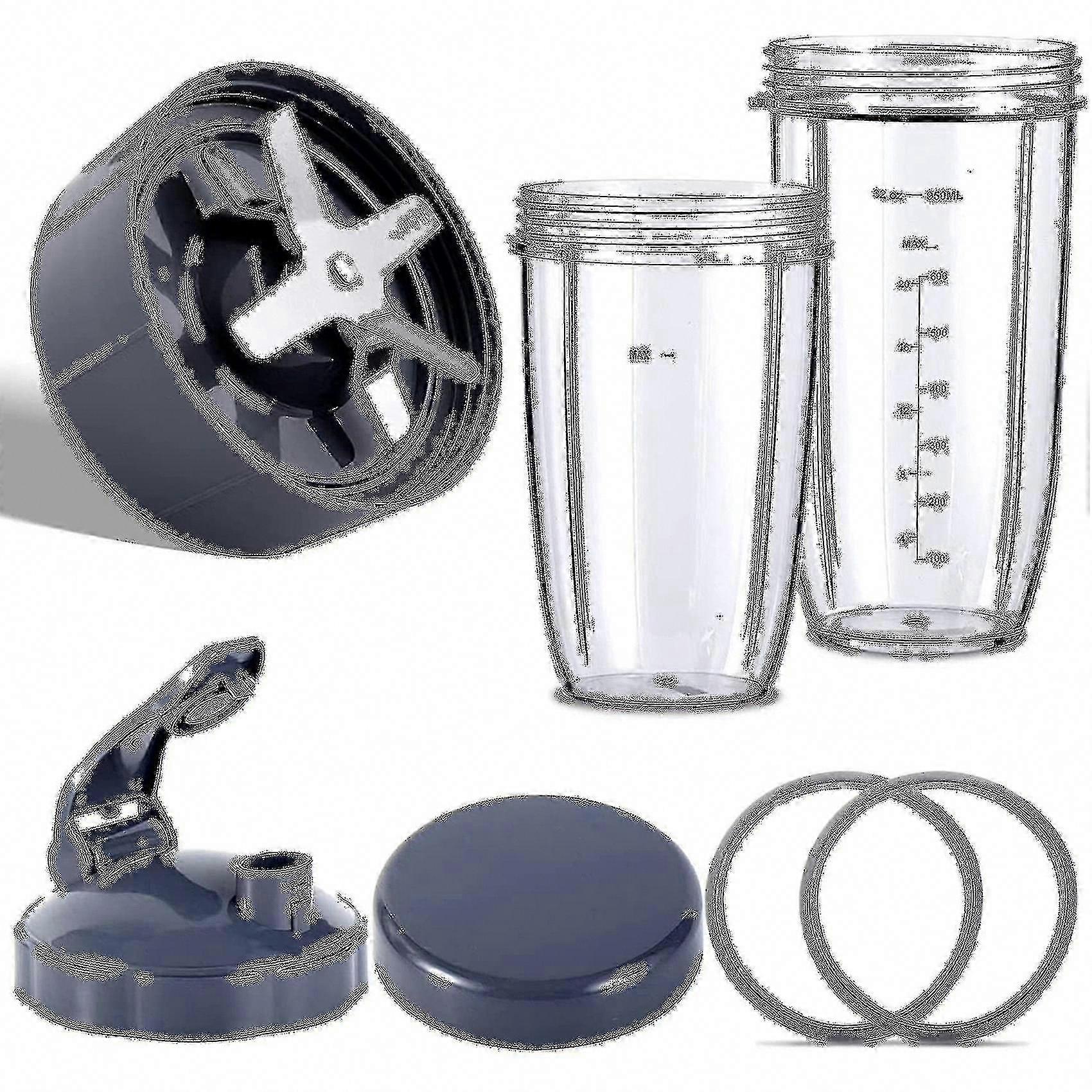 Nutribullet Pro 600w 900w Ersatzklingen - Langlebige Edelstahl-mixerteile, Kompatibel Mit Nutribullet-modellen, Hochleistungs-ersatzklingen Für Mixer.