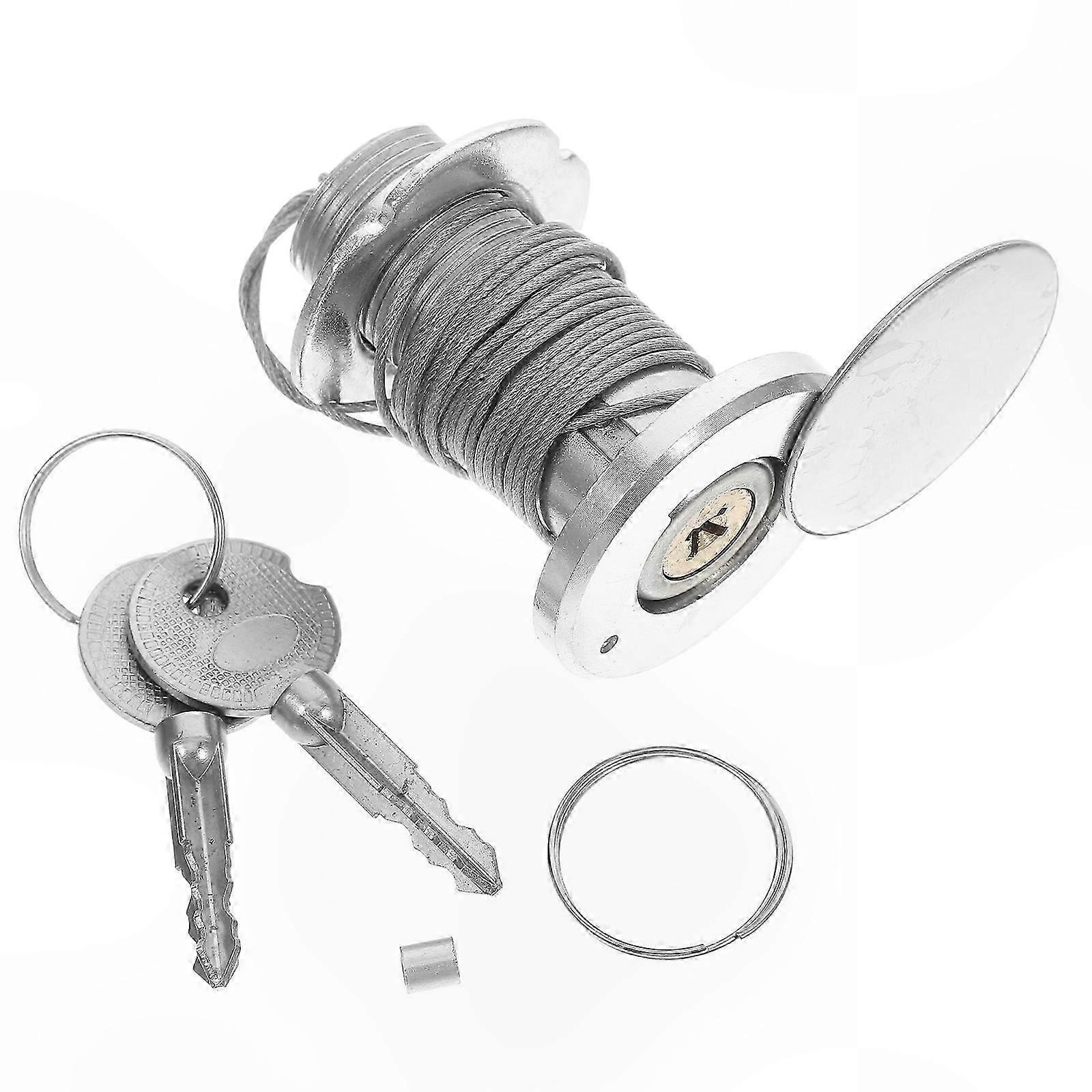 Notverriegelung Für Garagentor, Manuelles Entriegelungsset Aus Zamak, Stahlseil Zur Stromabschaltung, 1 Stück