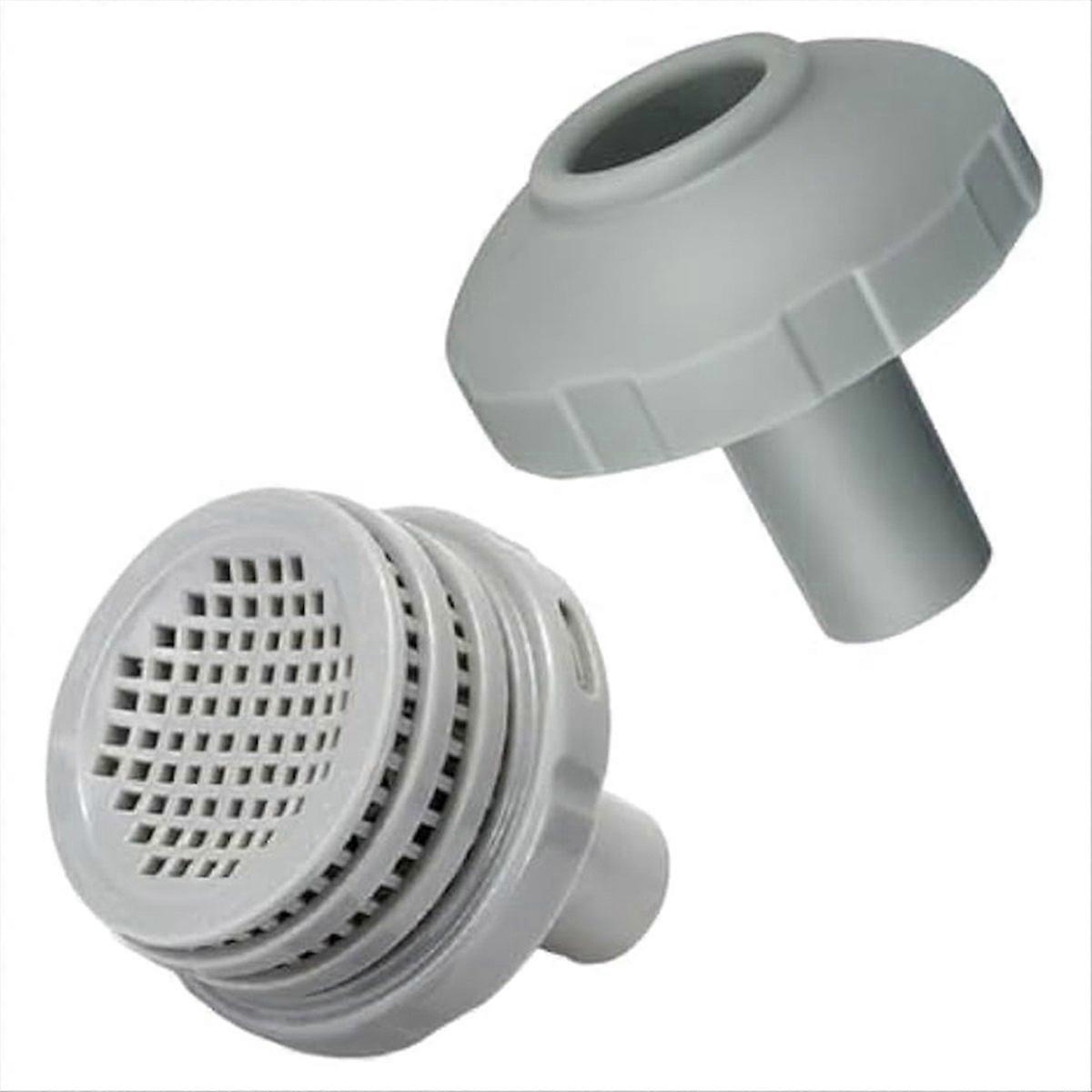Skimmer-anschlussdüse 25022e 26005e, Adapter Für Aufstellpools, Ersatzteilset, Filtrationsanschluss, Einfacher Austausch, Kompatibel Mit Modell E, Robustes Zubehör.