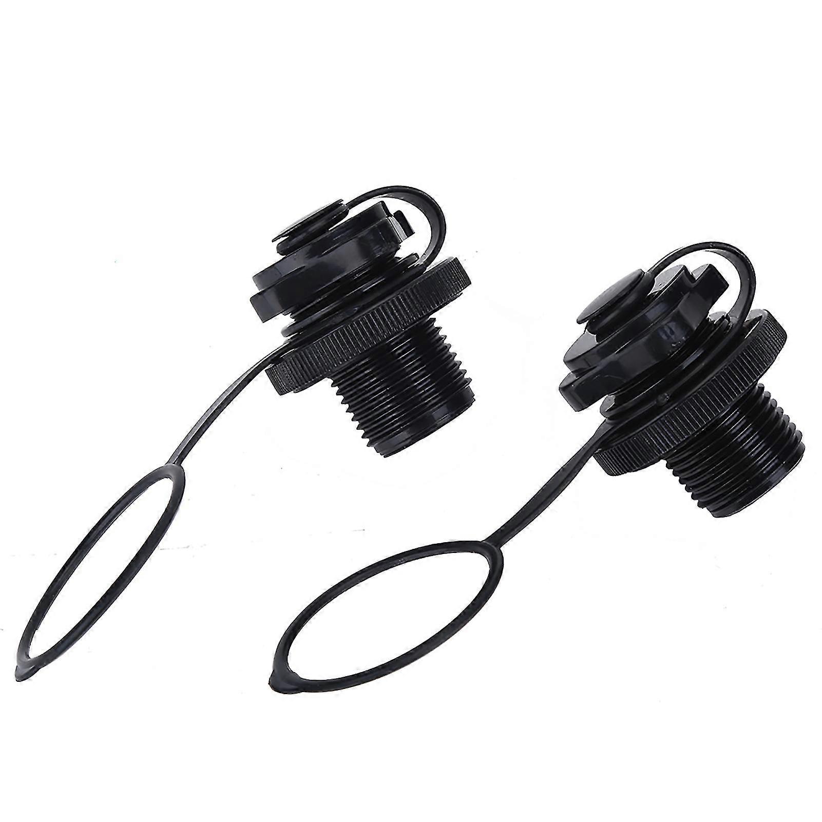 Ventilkappen Für Aufblasbare Boote, 2er-set – Wasserdichte Und Langlebige Pvc-spitzen, Geeignet Für Kanus, Flöße Und Schwimmbecken.