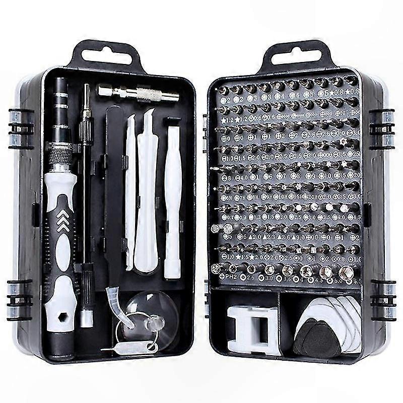 138-teiliges Magnetisches Schraubendreher-set Für Die Reparatur Von Elektronikgeräten, Präzises Wartungswerkzeug, Kompletter Koffer Mit Verschiedenen Bits, Ideal Für Heimwerker Und Zum Zerlegen Von Ge