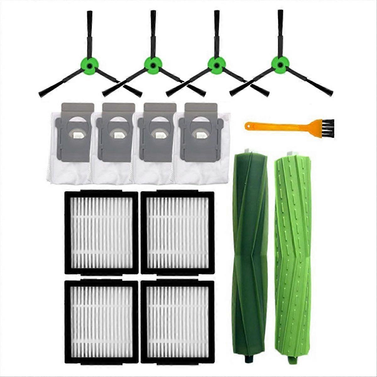 J7 Kombi-set + Hauptseitenbürste + Hepa-filter + Staubbeutel, Ersatzset