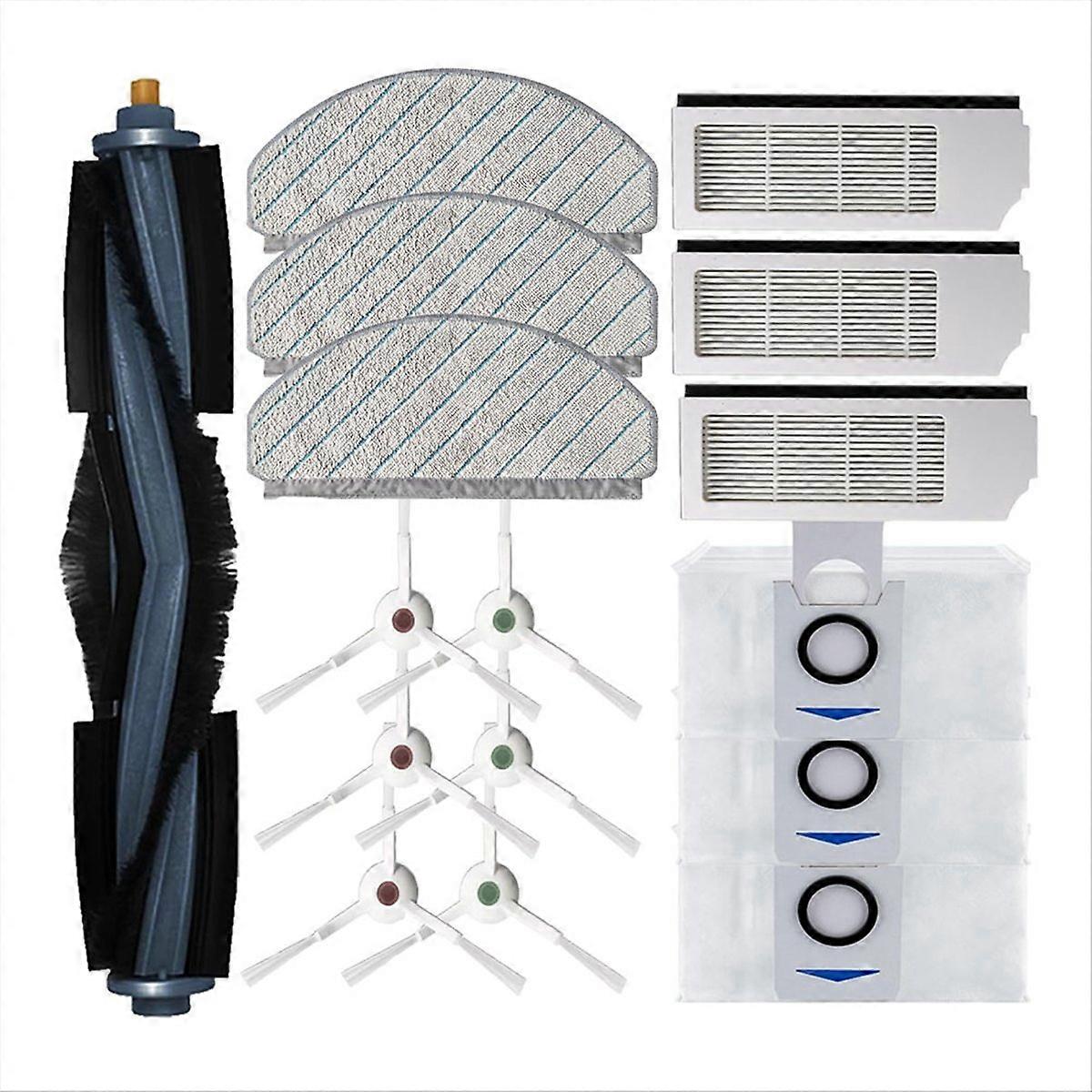 Ersatzteile Für Den Saugroboter T10 Plus, Kompatibles Ersatzteilset, Universelles Wartungszubehör, Ersatzkomponenten Für Die Automatische Reinigung, Hochwertiges Ersatzteilset.