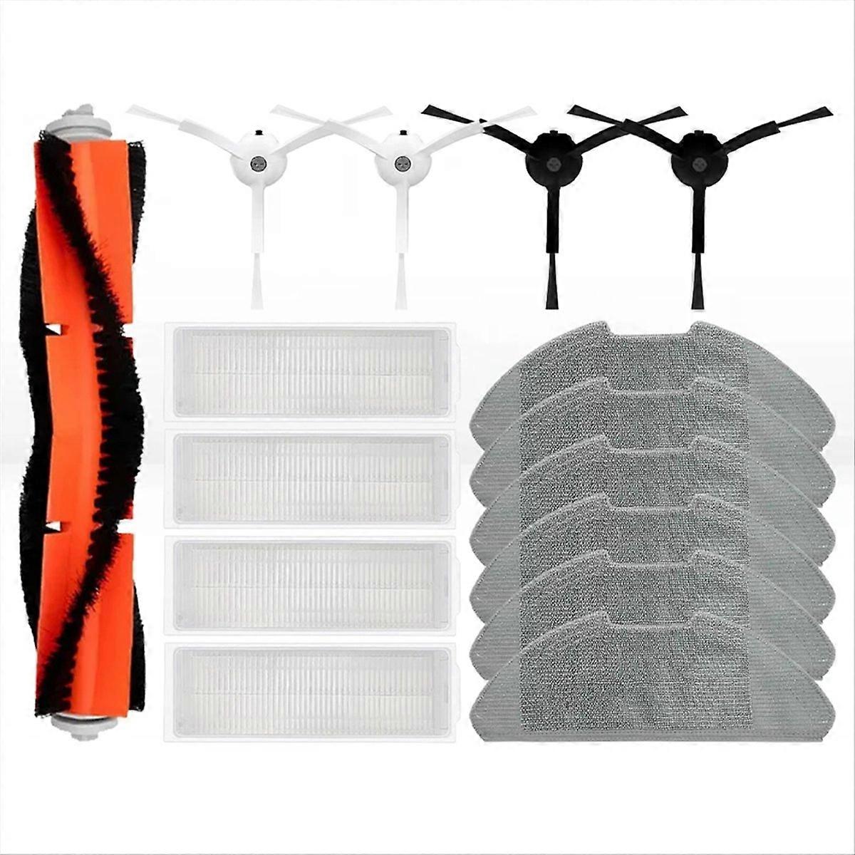 Ersatzbürsten-set Für Mi Saugroboter, Seitenbürste + Filter + Reinigungstuch, Kompatible Xiaomi Reinigungsteile, 3er-pack, Für Den Hausgebrauch