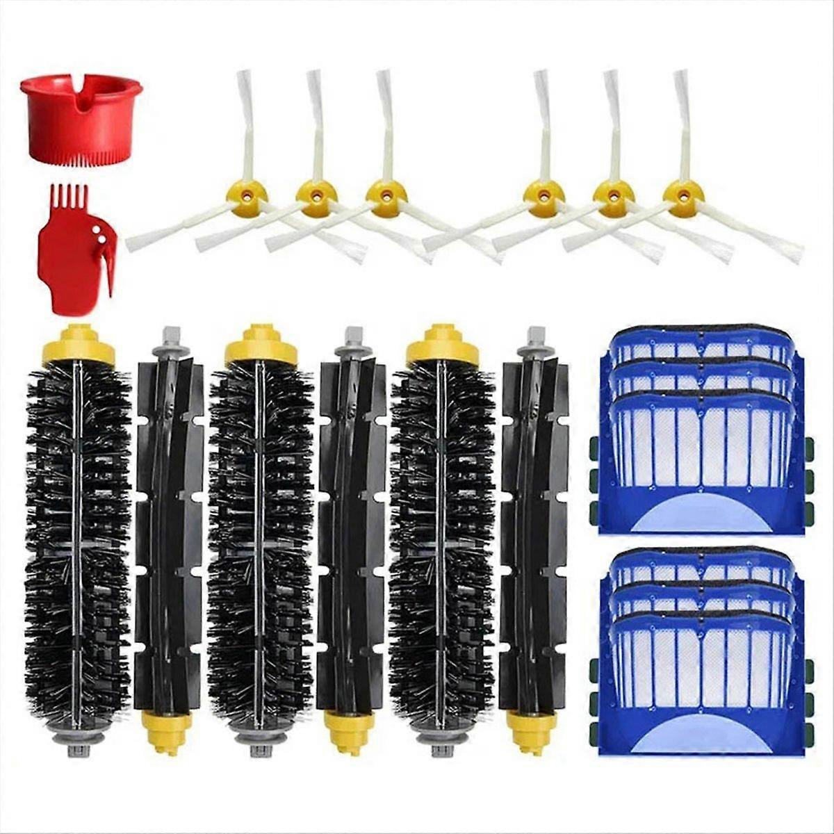 Seitenbürste, Filter Und Hauptwalze Für Staubsauger 500 – Wartungsset, Ersatzteile, Kompatibel, Effiziente Reinigung, Robuste Ersatzteile.