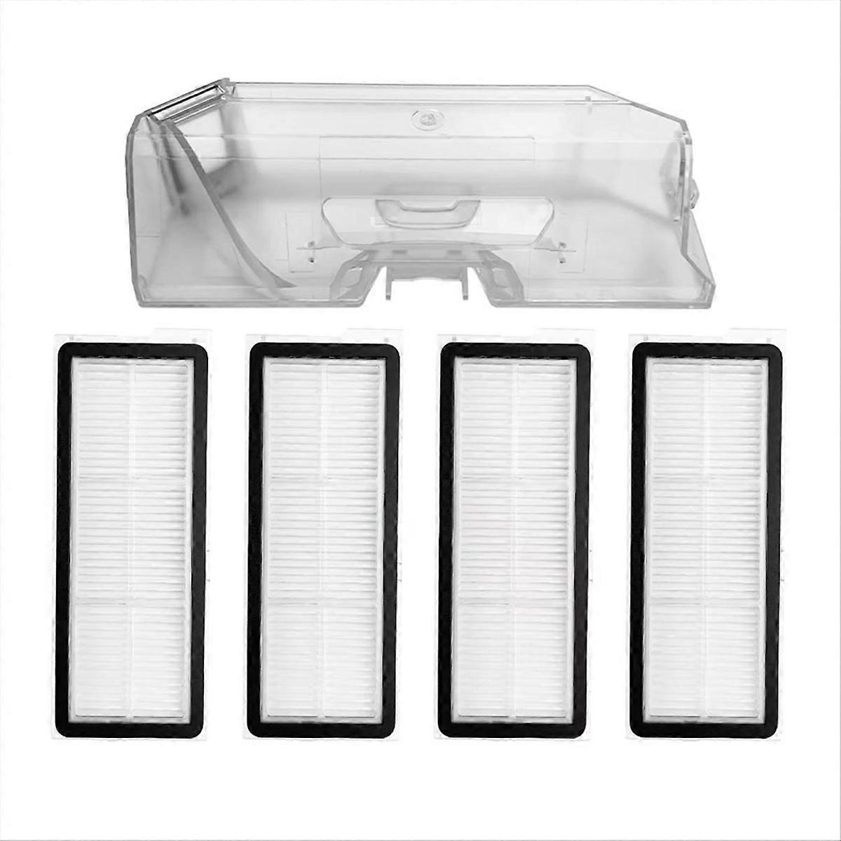 Q Maxv / P10 Pro Staubbehälter – Auffangbehälter, Kompatibel Mit Saugrobotern, Ersatzteil, Schmutzbehälter, Integrierter Filter, Reinigungszubehör
