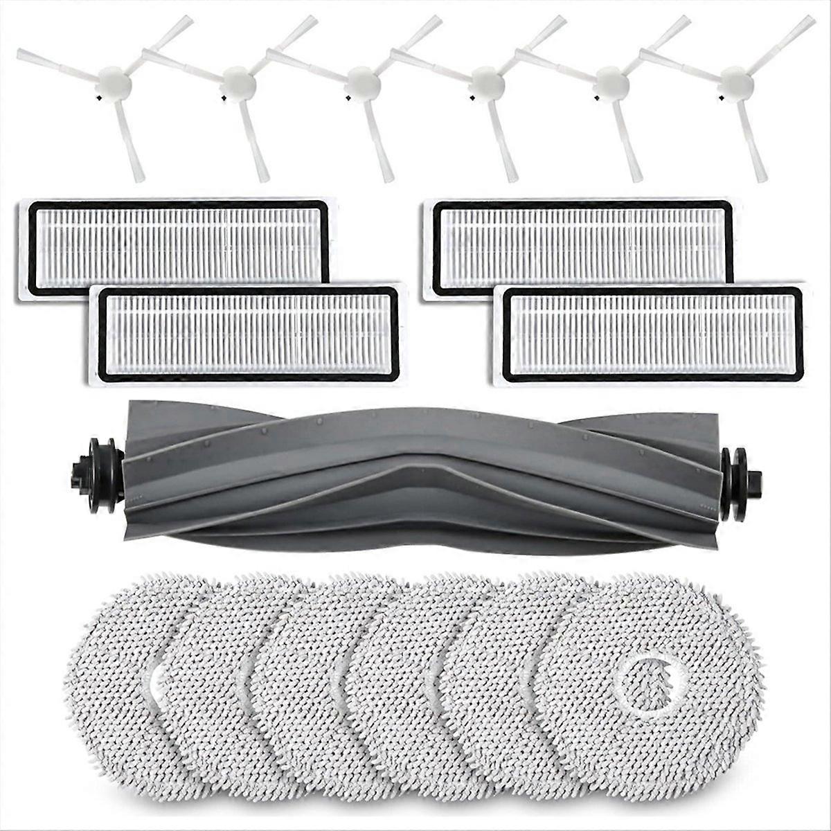Hauptseitenbürste + Hepa-filter Für L10s, L10 Ultra Und L10 Prime – Ersatzteile, Reinigungsset, Hohe Effizienz, Kompatibler Saugroboter