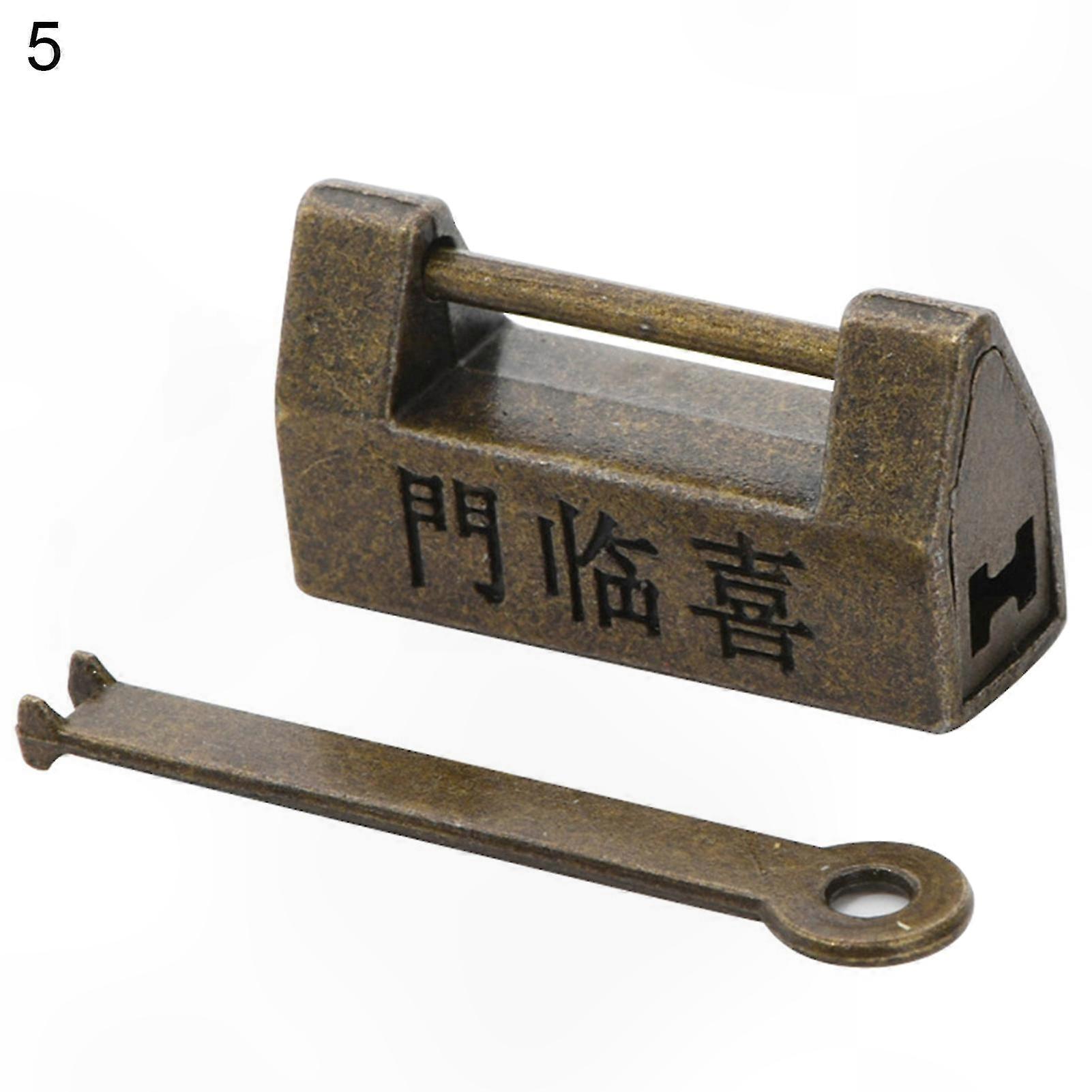 Antike Chinesische Messingbox Für Holzkisten, Verschiedene Modelle, Praktisch, Nostalgisches Retro-design