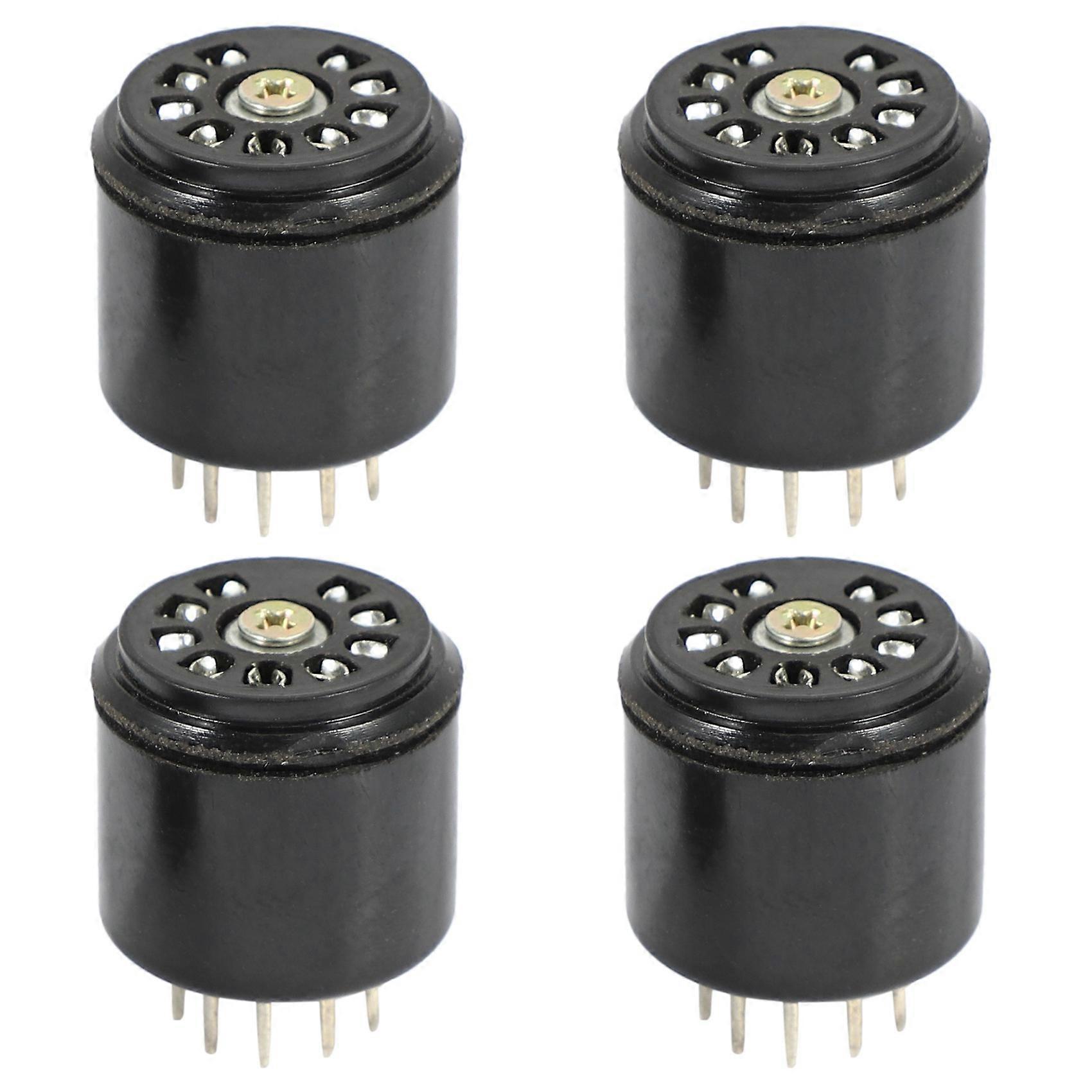 4x 9-polige Schutzbuchse Für 12ax7 12au7 Ecc82 Ecc83 Audioröhren, Schraubbuchsenadapter, Lebensdauerverlängerung, Ersatzteilset Für Verstärker