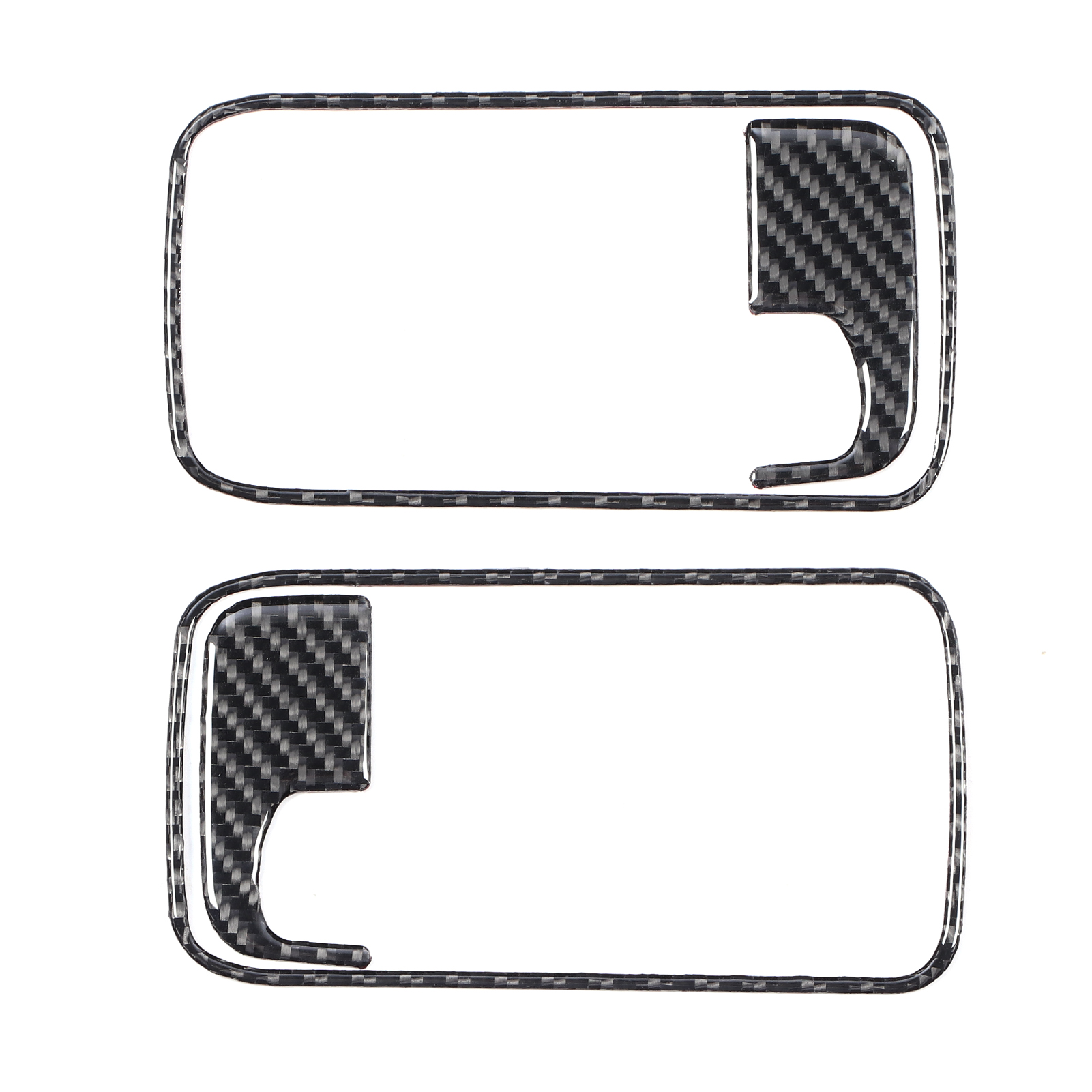 4-teiliges Set Türgriffabdeckungen Aus Kohlefaser Mit Klebefläche Für Dodge Challenger 2008-2014 (linkslenker)