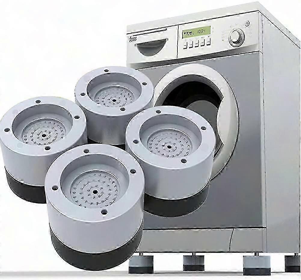 4 Antivibrationspads Für Waschmaschinen, Universelle Stoßdämpfermatten Aus Gummi, Geräuschreduzierung Und Stabilität