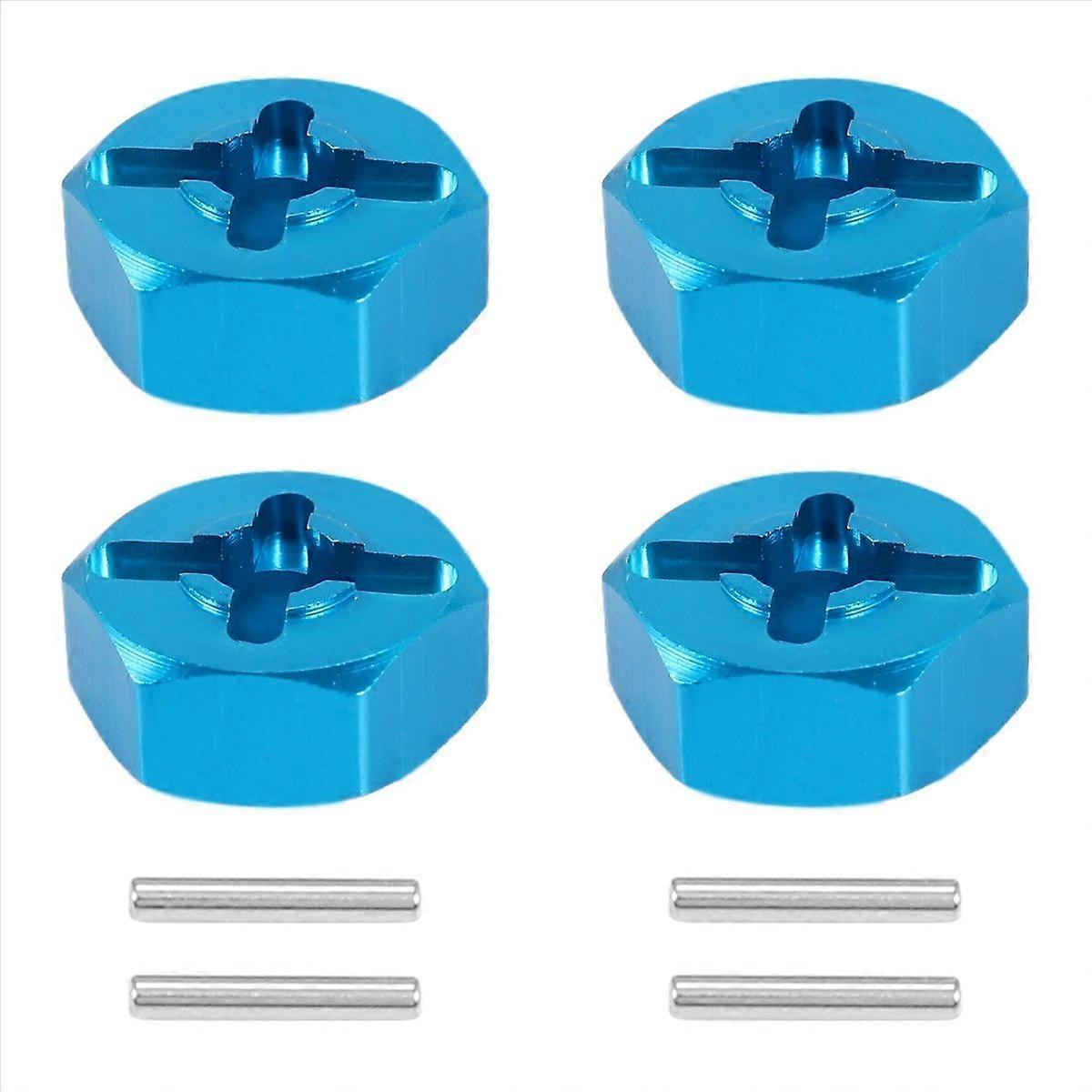 Set Aus 4 Sechseckigen Metallfelgenadaptern, 7-mm-schrauben Umgerüstet Auf 12 Mm, Hochwertige Raderhöhungen.