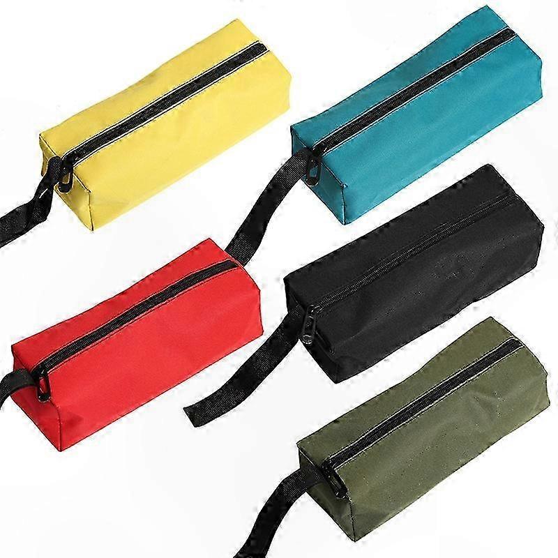 Wasserdichte Stofftasche Mit Reißverschlüssen – Aufbewahrungsset Für Kleinwerkzeuge, Schrauben, Nägel, Bolzen Und Muttern, Mehrzweck-organizer-tasche