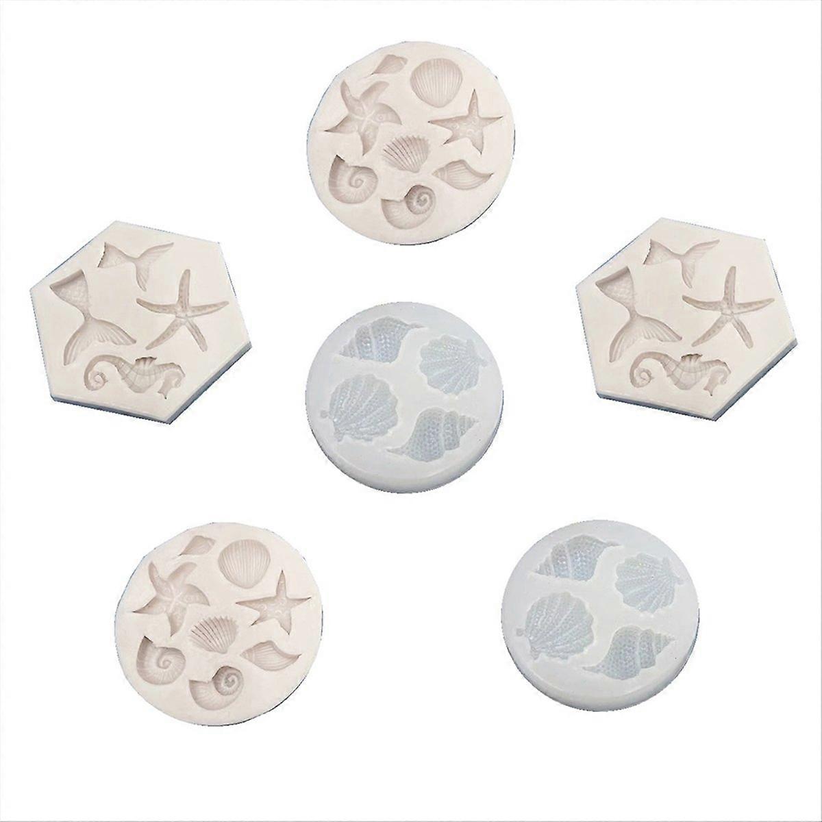 Silikonform In Muschelform Für Gebäck, Tortendekoration Und Epoxidharz, Diy-tortenform, Kreatives Modellierwerkzeug, Ideal Für Desserts Und Bastelarbeiten