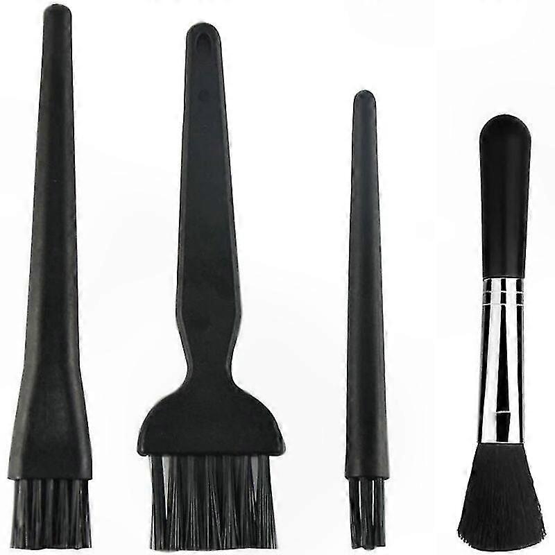 4-teiliges Antistatisches Reinigungsbürsten-set, Bestehend Aus 3 Esd-bürsten Und 1 Staubwischer, Für Die Kamera- Und Bildschirmpflege, Professionelles Reinigungsset.