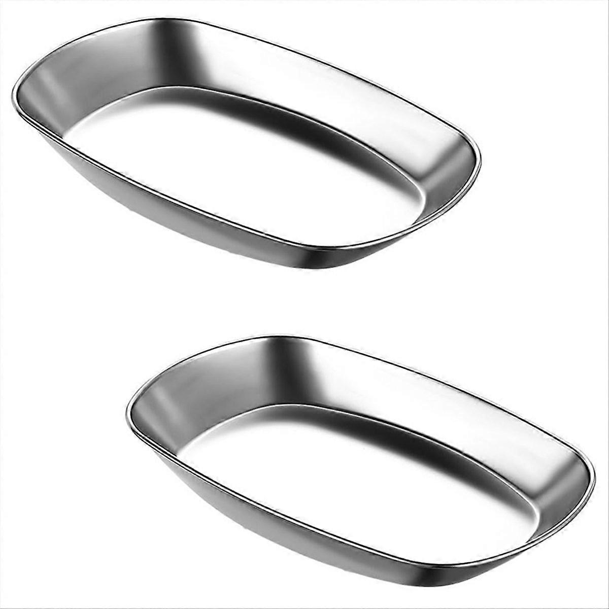 Teller Aus Edelstahl 304, 25 Cm (10 Zoll), Servierteller Aus Metall, Robustes Und Hygienisches Geschirrset