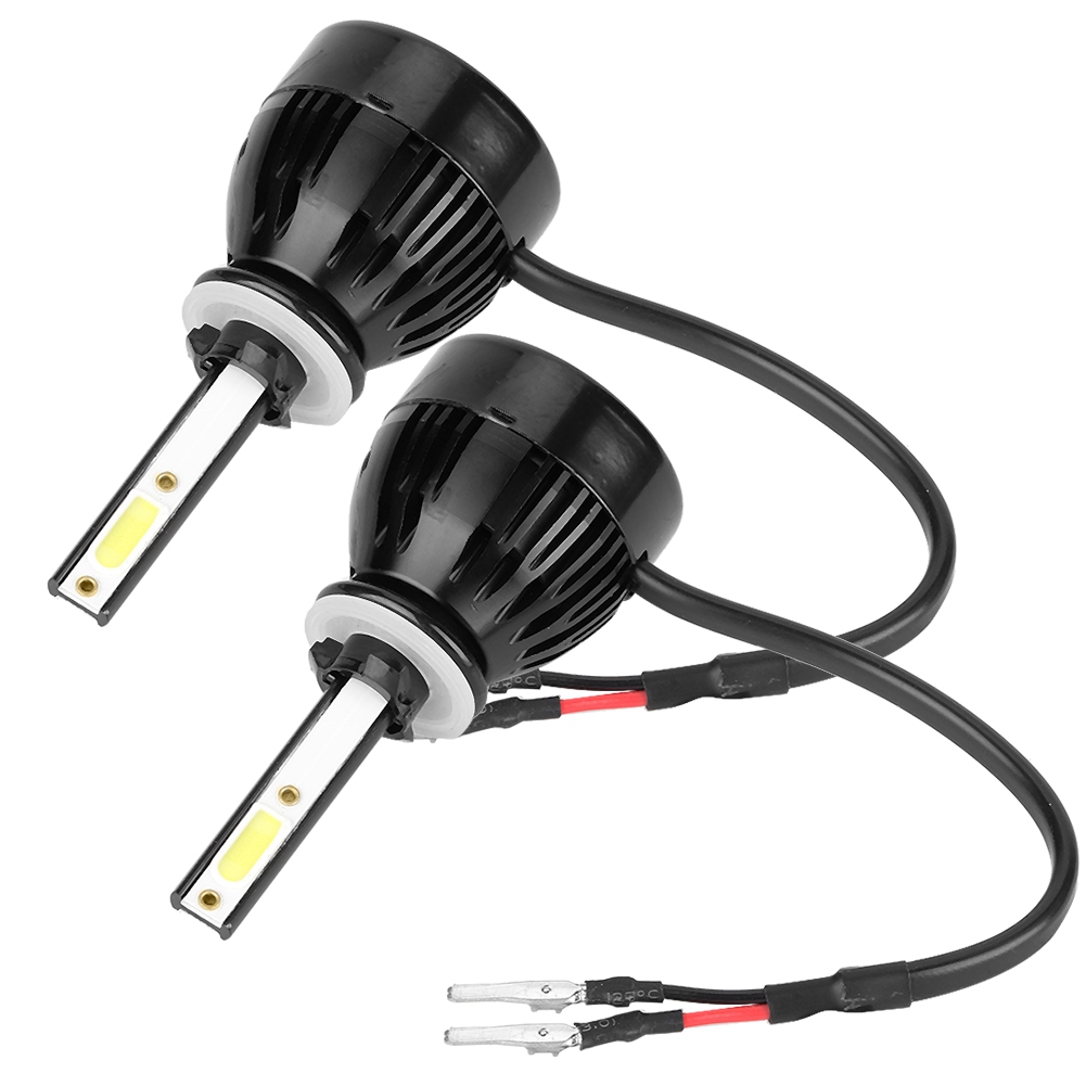 2 X 80w 6000k Weiße Cob-led-lampen, 4-seitiger Scheinwerfer Mit Kühlventilator
