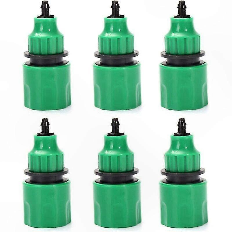 Einwegadapter Für Gartenschlauchanschlüsse, 10er-packung, Innen-/außengewindeanschluss, Für Den Außenbereich Geeignet, Robust Und Wasserdicht, Kompatibel Mit Bewässerungssystemen, Schnellbefestigung,