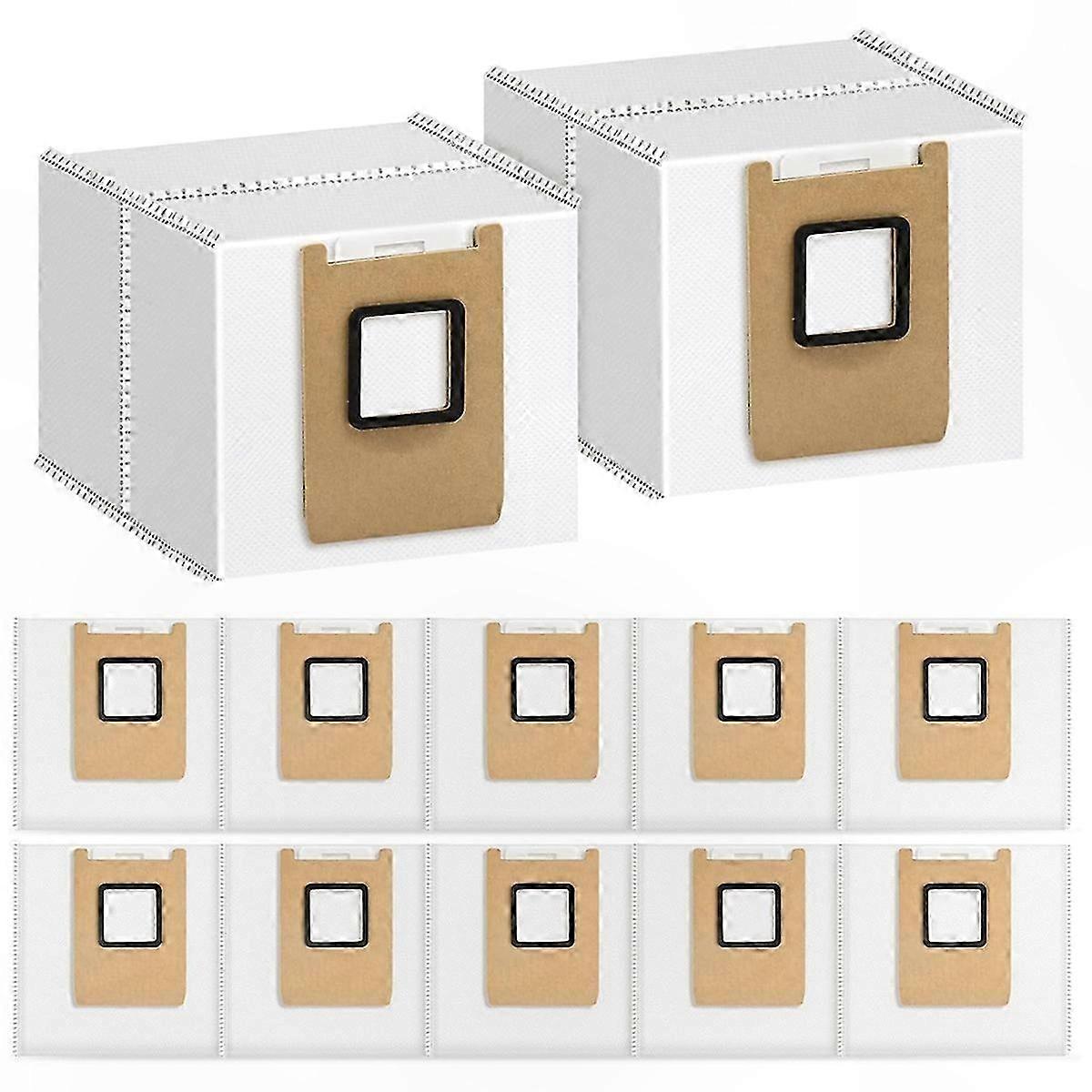 12er-pack Staubbeutel Mit Großem Fassungsvermögen Für Die Saugroboter Omni E28 Und Omni E25, Kompatible Ersatzfilter, Für Den Hausgebrauch, 12er-pack