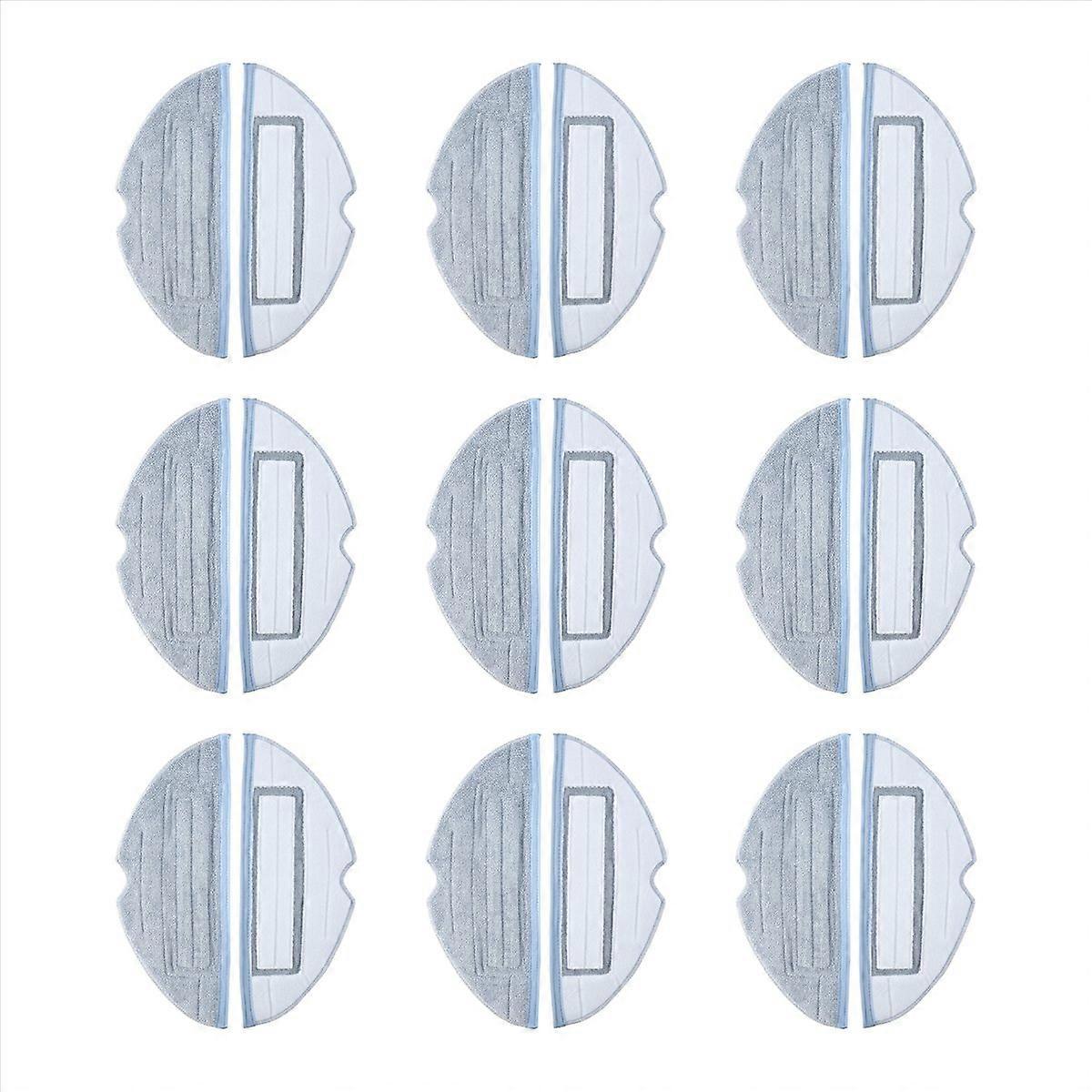 Ersatzreinigungstücher Für Den Saugroboter S7 T7 T7plus - Packung Mit 18 Reinigungstüchern, Kompatibles Ersatzzubehör, Ideal Für Eine Effiziente Bodenreinigung.