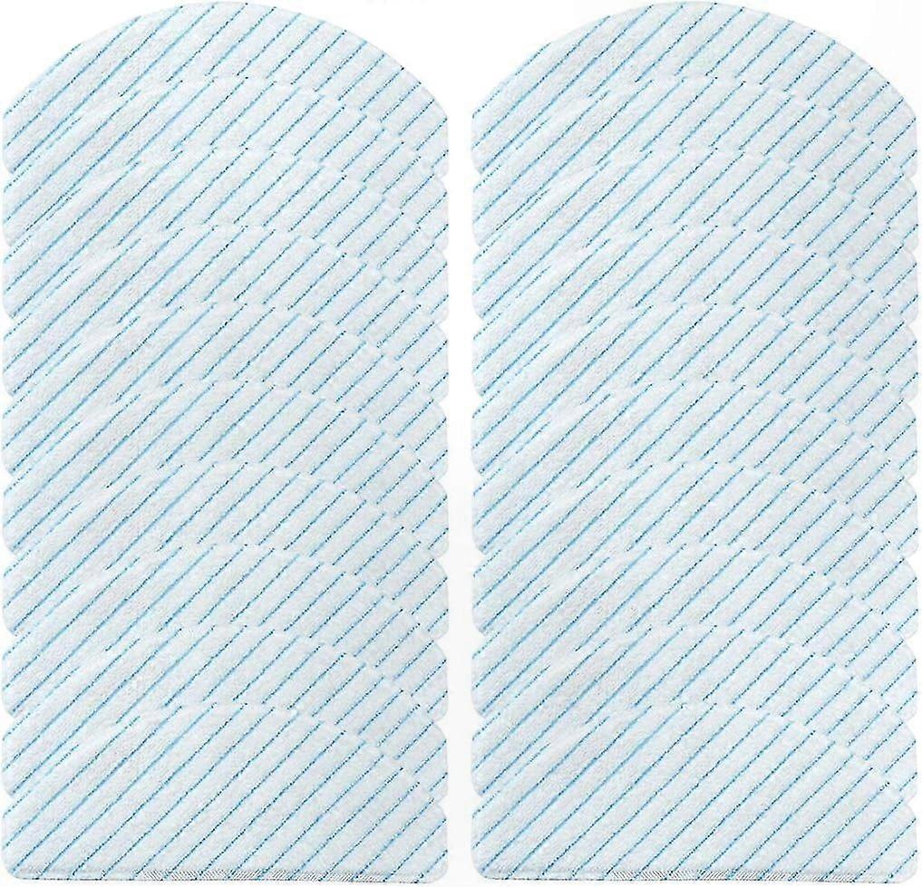 20 Strapazierfähige Reinigungstücher Für Ecovacs Deebot Ozmo T10, T9, N8 Pro Und T8 Saugroboter - Packung Mit 20 Strapazierfähigen Tüchern, Kompatibel Mit Deebot Ozmo Modellen, Effektive Und Wiederver