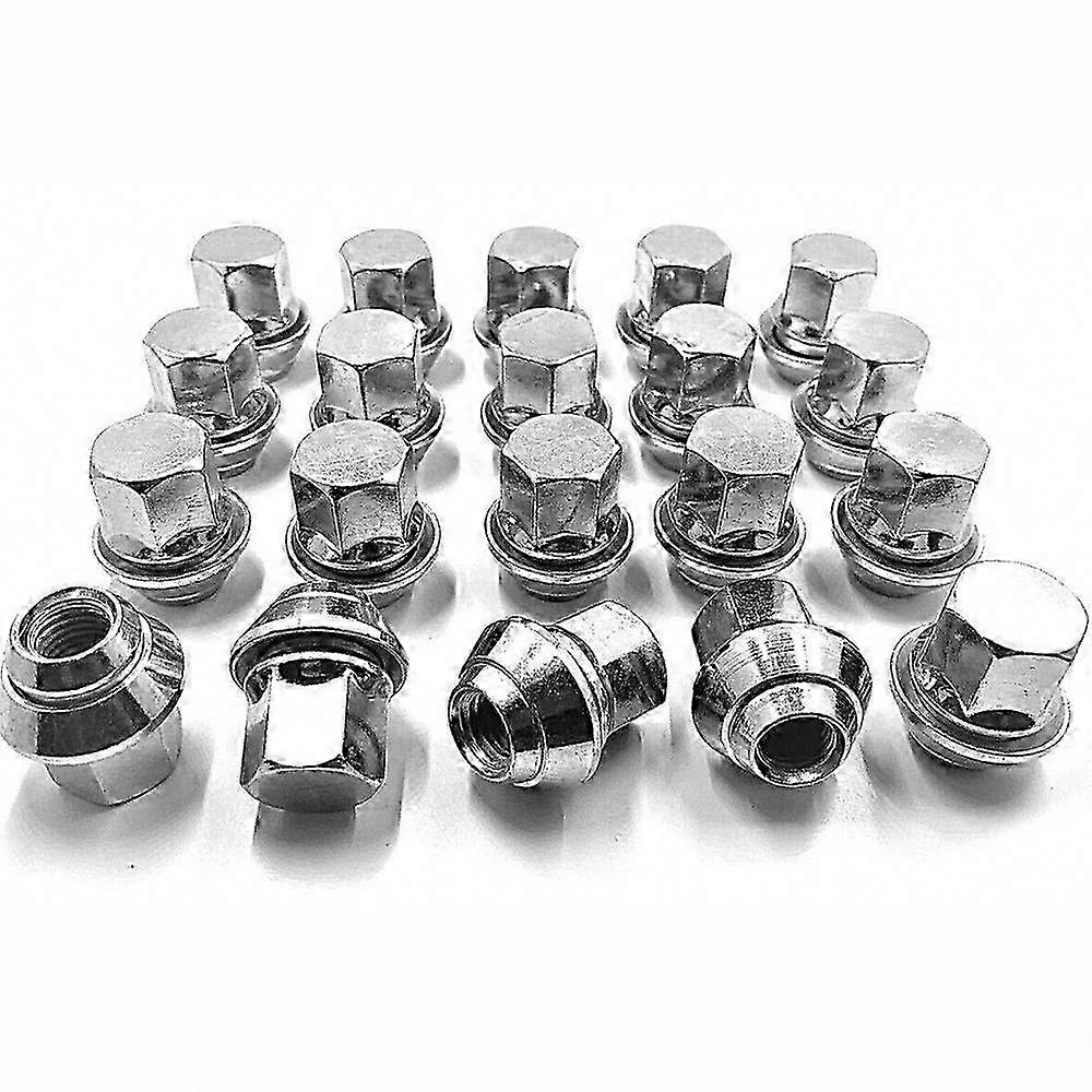 20 Stück Leichtmetallradmuttern M12x1,5 19 Mm, Kompatibel Mit Ford Focus Mk1 Mk2 Mk3 St Rs (ersatzteil)