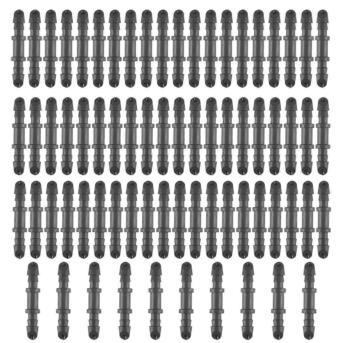 70-teiliges Universelles 1/4-zoll-tropfbewässerungs-anschlussset, Schlauchverbinder, Schlauchkupplungen, Sparsames Bewässerungssystem, Kompatibel Mit 6-mm-schläuchen, Schnellkupplungsset
