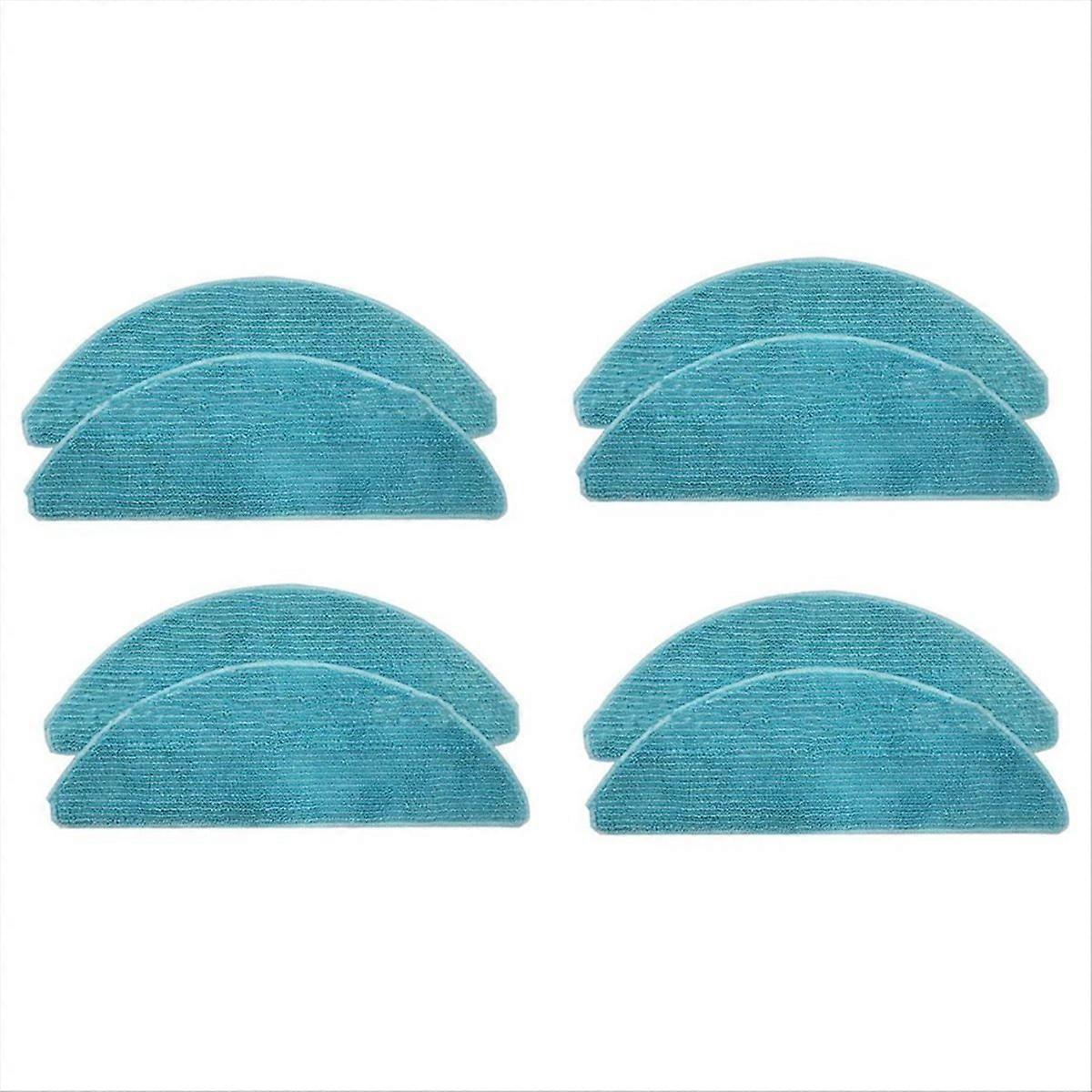 8-teiliges Set Staubsauger-reinigungstücher, Ersatzteile, Bodenreinigungszubehör, Kompatible Ersatzmopps