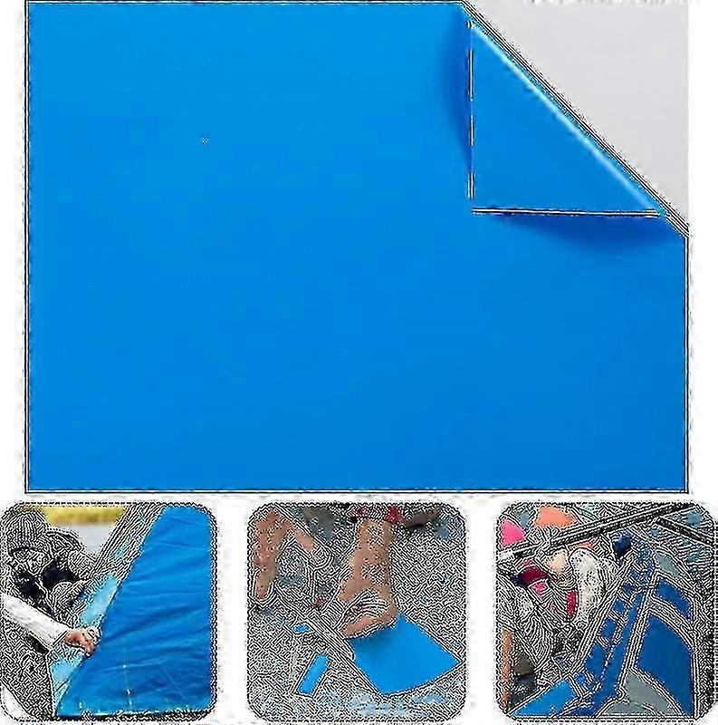 Poolfolien-reparaturset – 10 Starke Klebepads Für Aufstell- Und Einbaupools