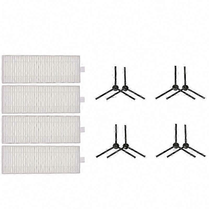Seitenbürste, Reinigungstücher, Hepa-filter Und Hauptwalze Für Den Saugroboter 360 C50 - Komplettes Ersatzteilset, Kompatible Ersatzteile, Wartungszubehör.