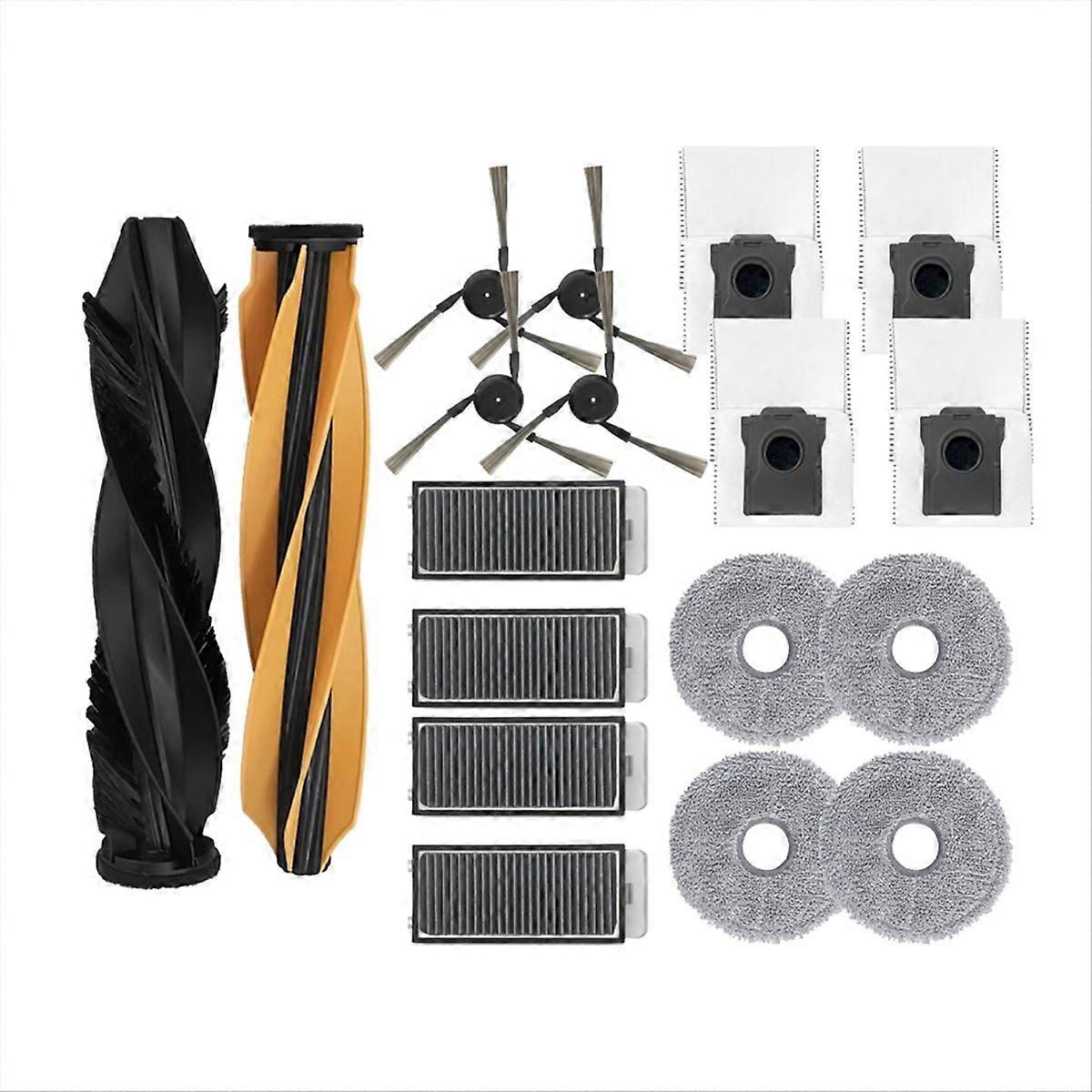 X50 Ultra Seitenbürsten & Hepa-filter – Ersatzset Für Saugroboter, Ersatz-hauptbürste, Kompatible Ersatzteile, Effiziente Reinigung, Langlebig