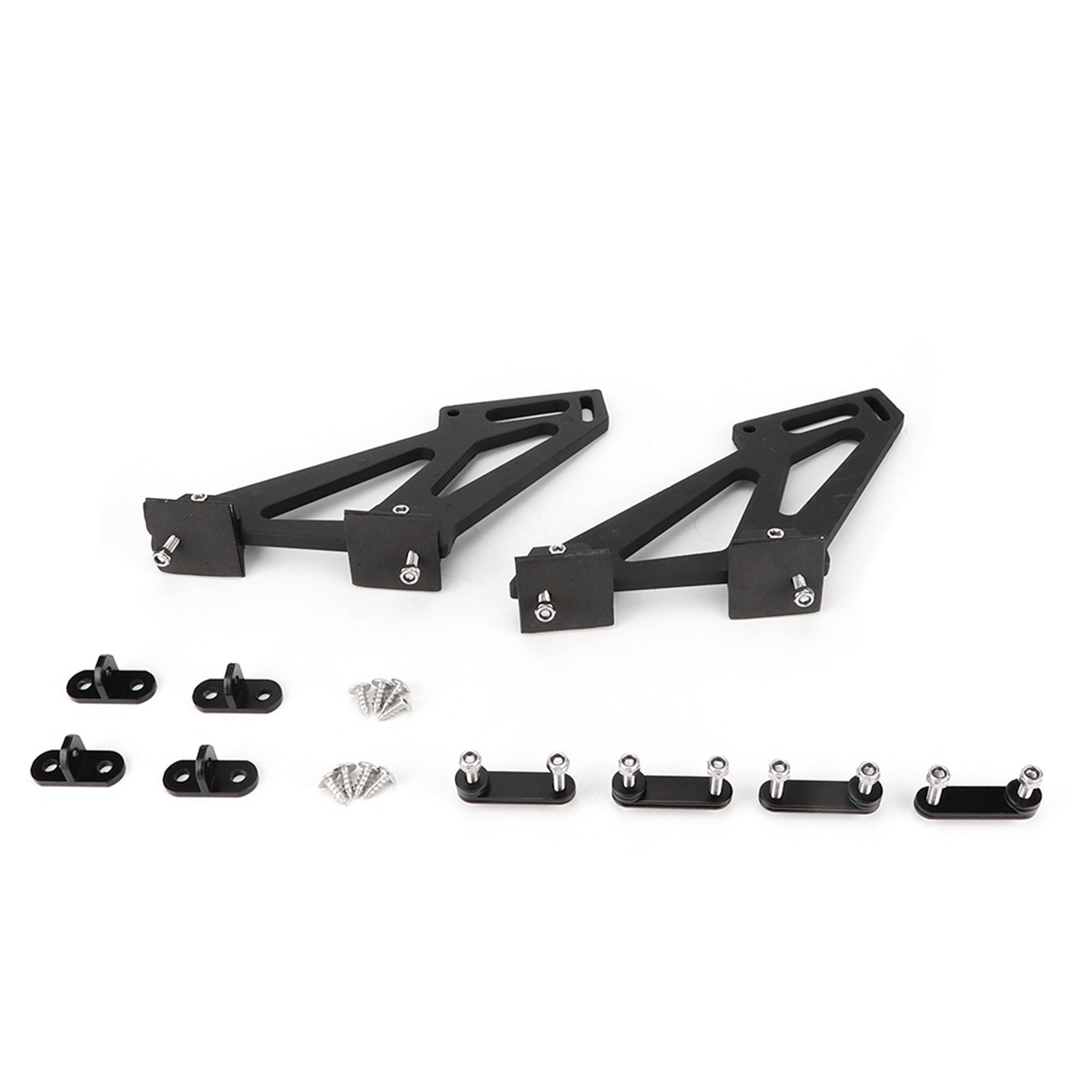 Cnc-gefräste Montagehalterung Aus Aluminiumlegierung Für Universelle Heckflügel, Rennspoiler, Montagebeinsatz.