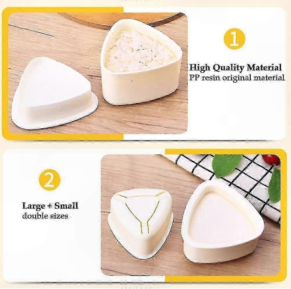 Sushi-form Für Bento, Diy Onigiri-reisform-set, Verschiedene Formen, Praktisches Küchenutensil, Japanisches Teigtaschen-set.