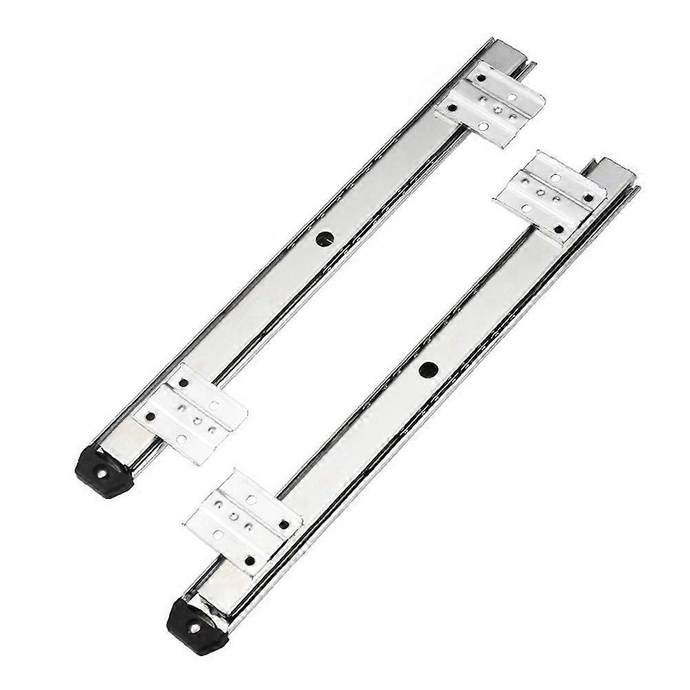 Schubladenschiene Für Büros, Verstellbare Gleitschiene Für 35-tasten-tastatur, Ausziehbare Ablage Unter Der Arbeitsplatte, Metallbefestigungssatz.