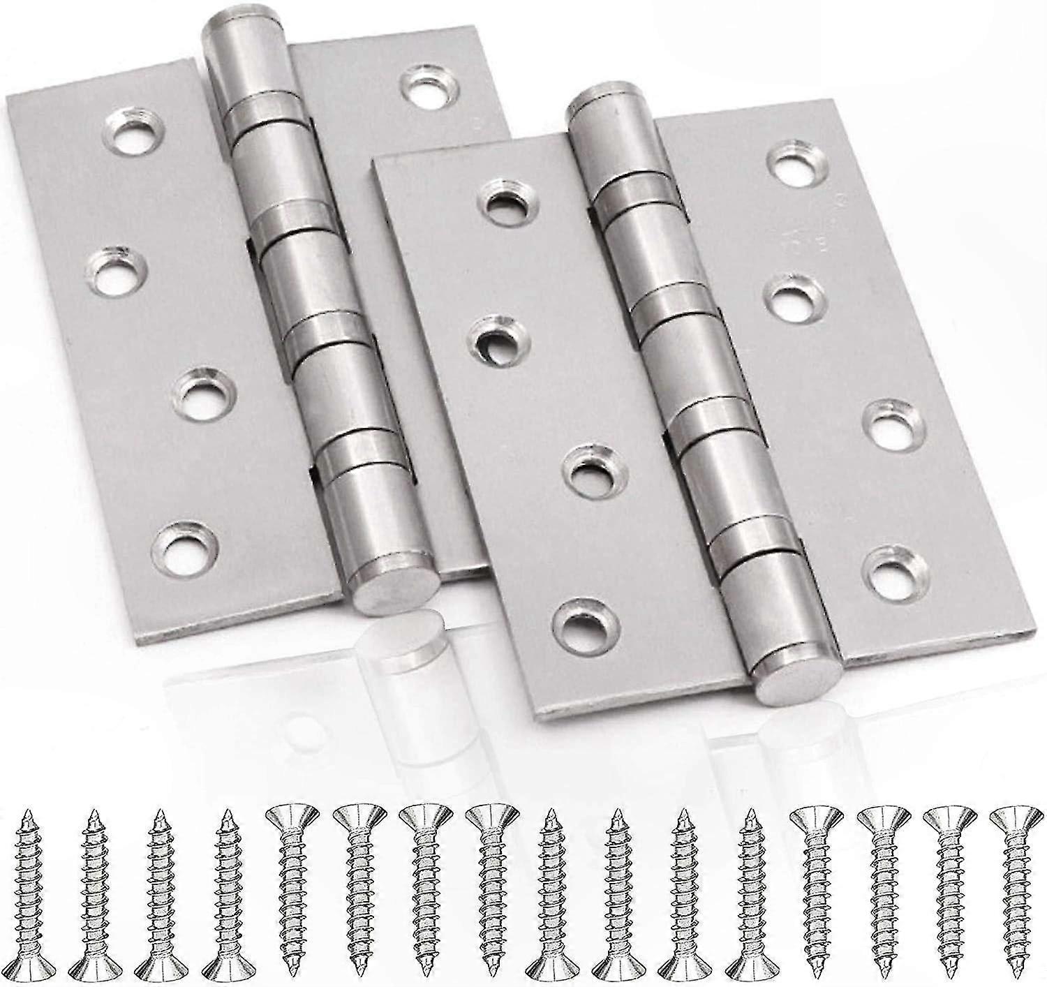 Klavierband Aus Edelstahl 304 Für Massive Innentüren, 2-teiliges Set Mit 16 Schrauben, 12,7 Cm (5 Zoll), Robust Und Langlebig