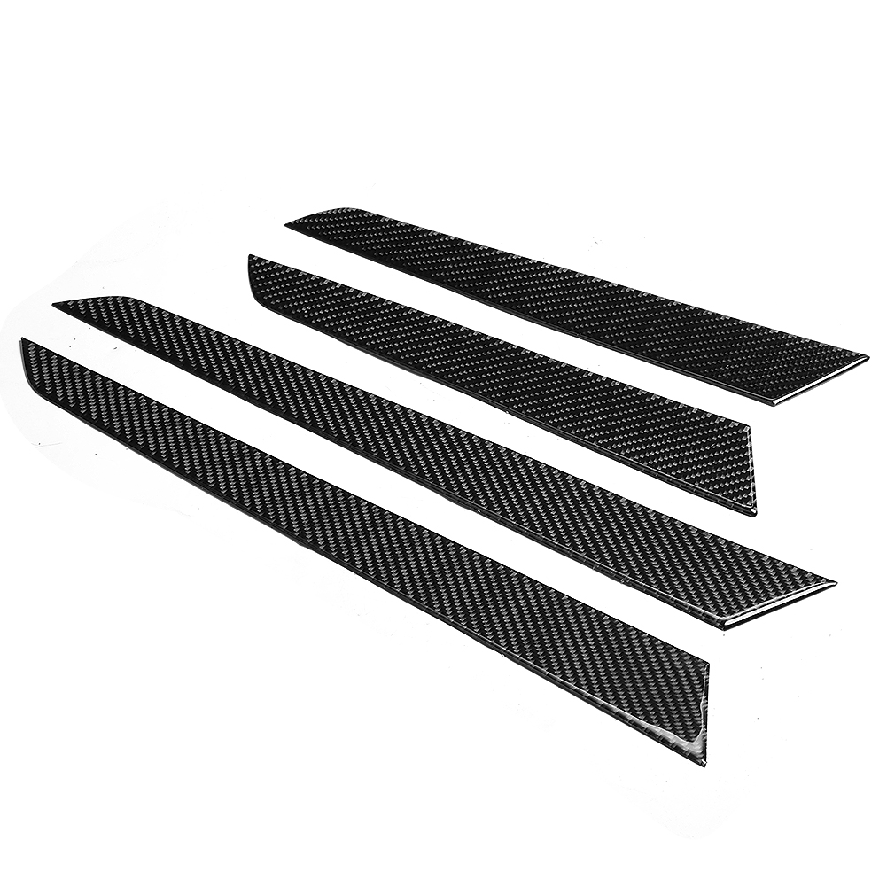 4-teiliges Set Türverkleidungen Aus Original-carbonfaser Für Mercedes C-klasse W204 (2007–2013)