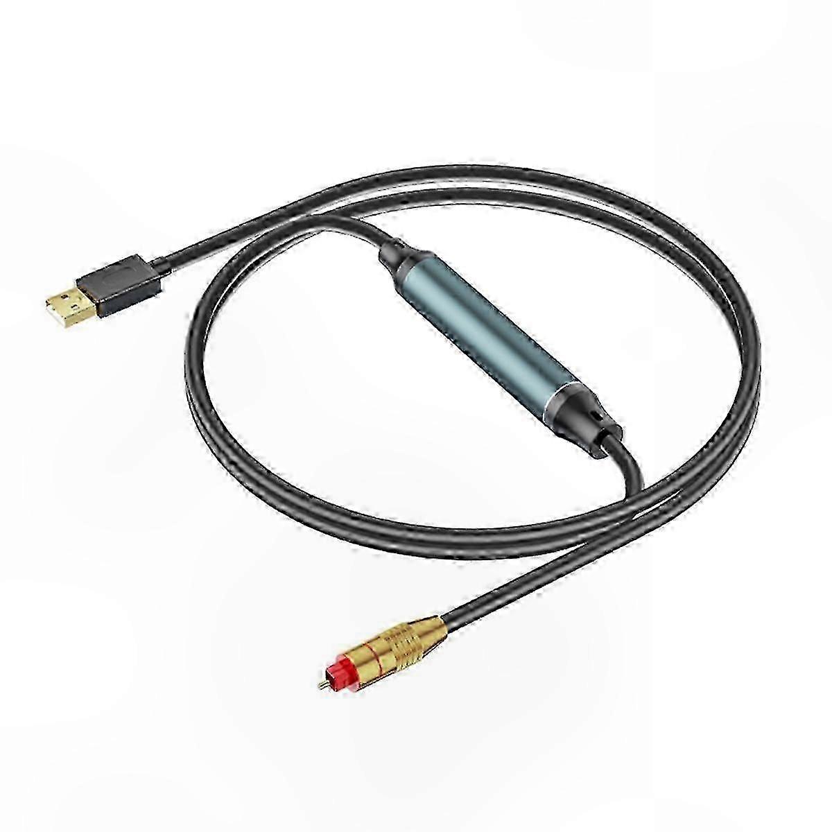 Usb-zu-toslink-optikkonverter, Spdif-glasfaseradapter Für Digitale Audioverbindungen